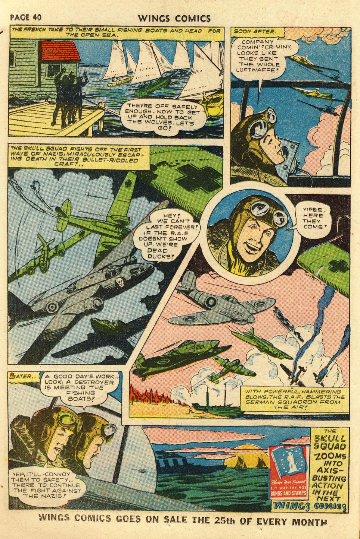Read online Wings Comics comic -  Issue #33 - 42