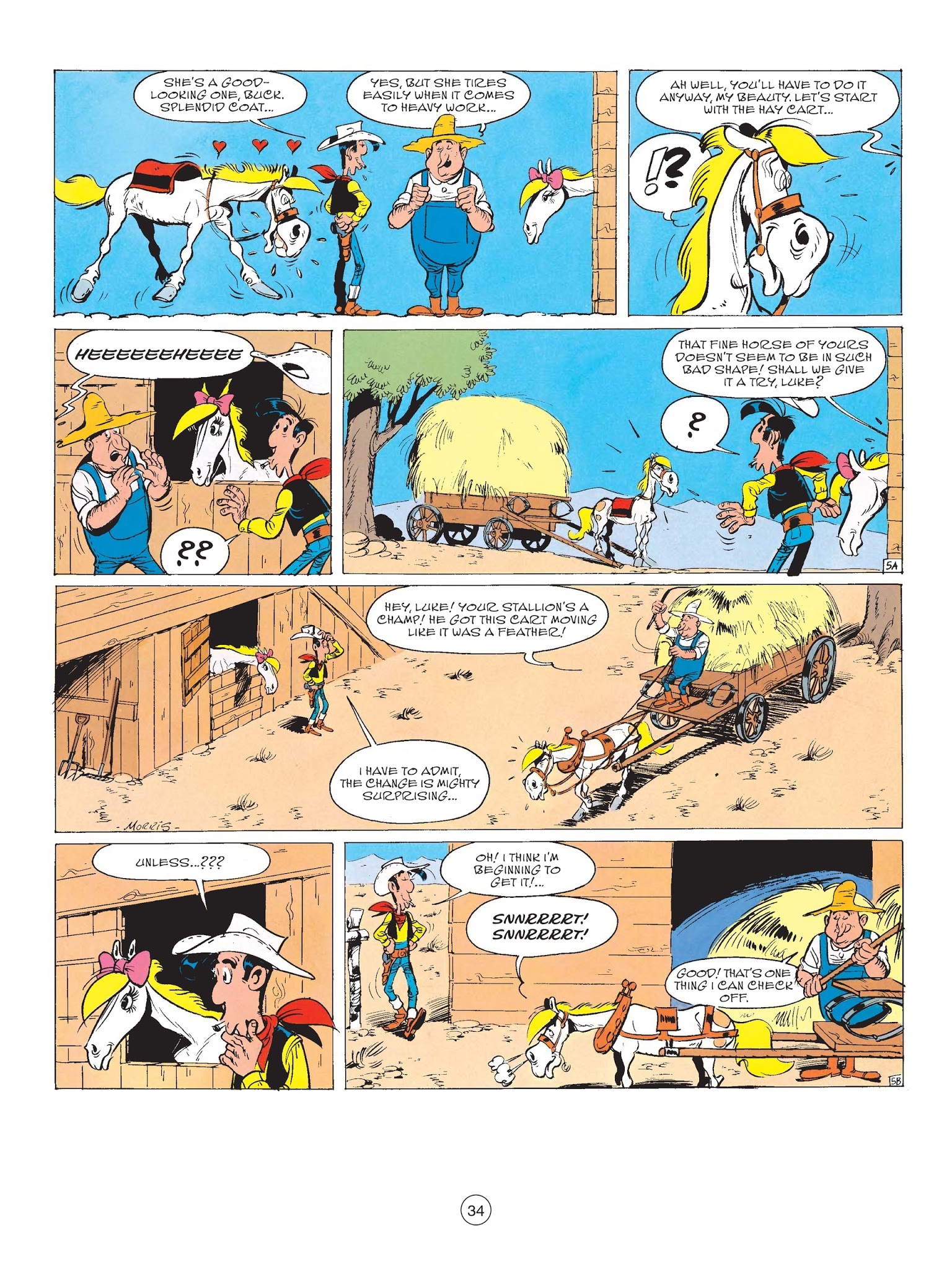 Read online A Lucky Luke Adventure comic -  Issue #60 - 36
