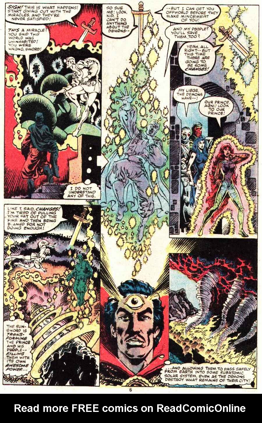 Read online Micronauts (1979) comic -  Issue #31 - 6