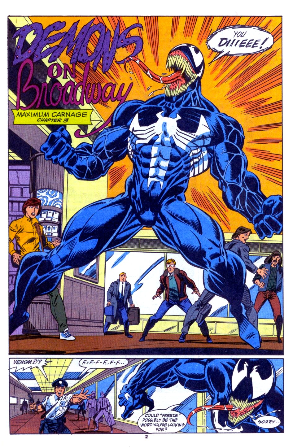 Read online Maximum Carnage comic -  Issue #3 - 4