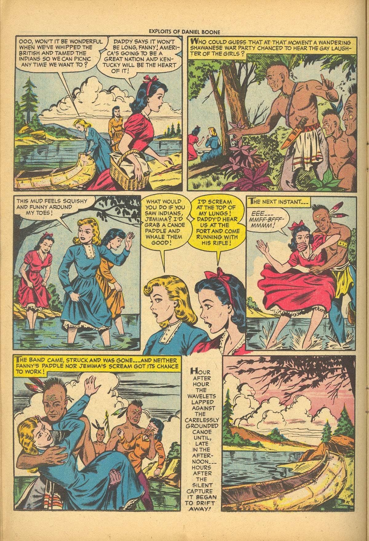 Read online Exploits of Daniel Boone comic -  Issue #3 - 14