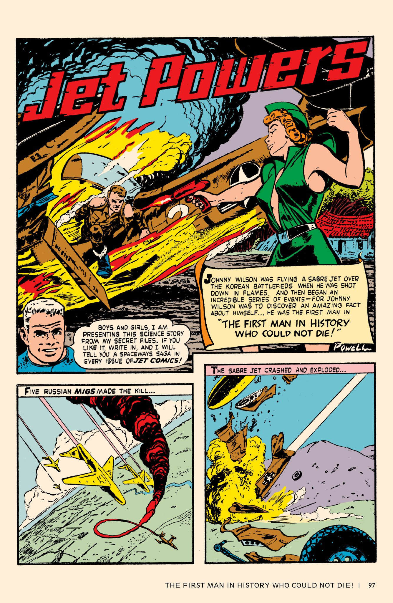 Read online Bob Powell's Complete Jet Powers comic -  Issue # TPB (Part 2) - 2