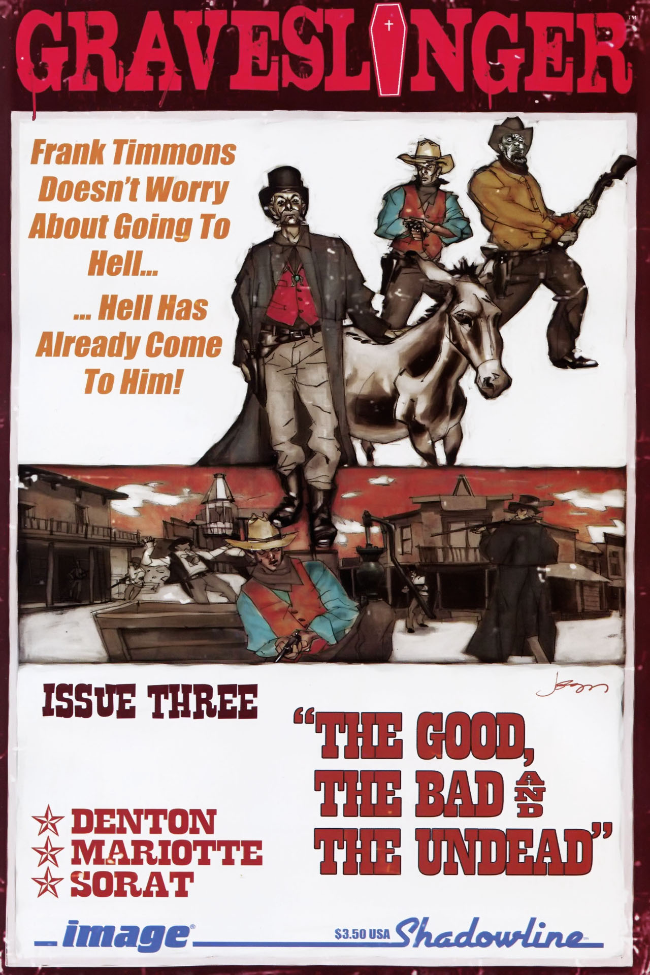 Read online Graveslinger comic -  Issue #3 - 1
