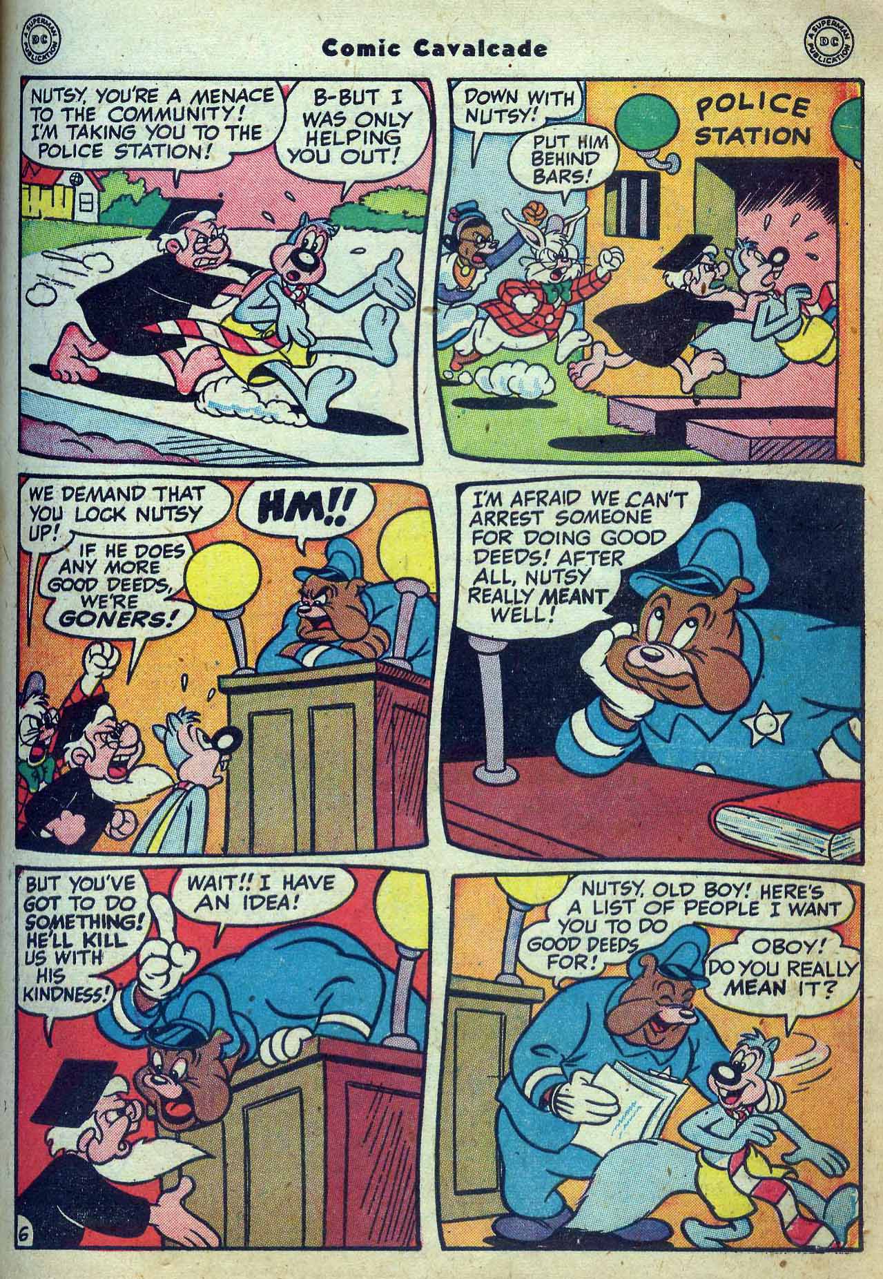 Read online Comic Cavalcade comic -  Issue #33 - 39