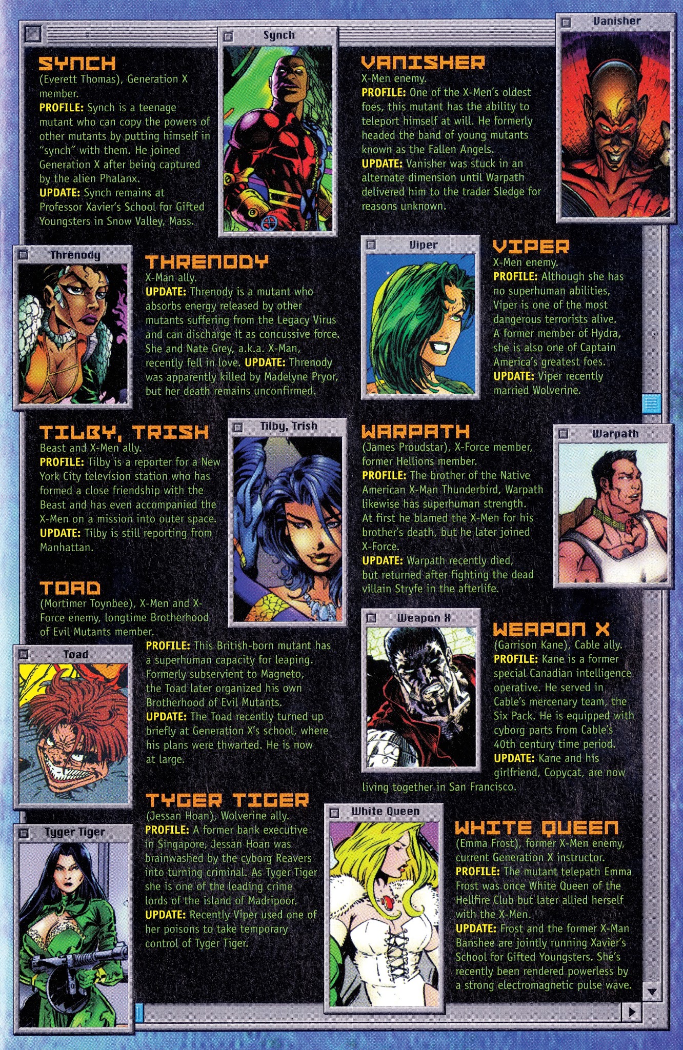Read online X-Men: Blue: Reunion comic -  Issue # TPB - 297