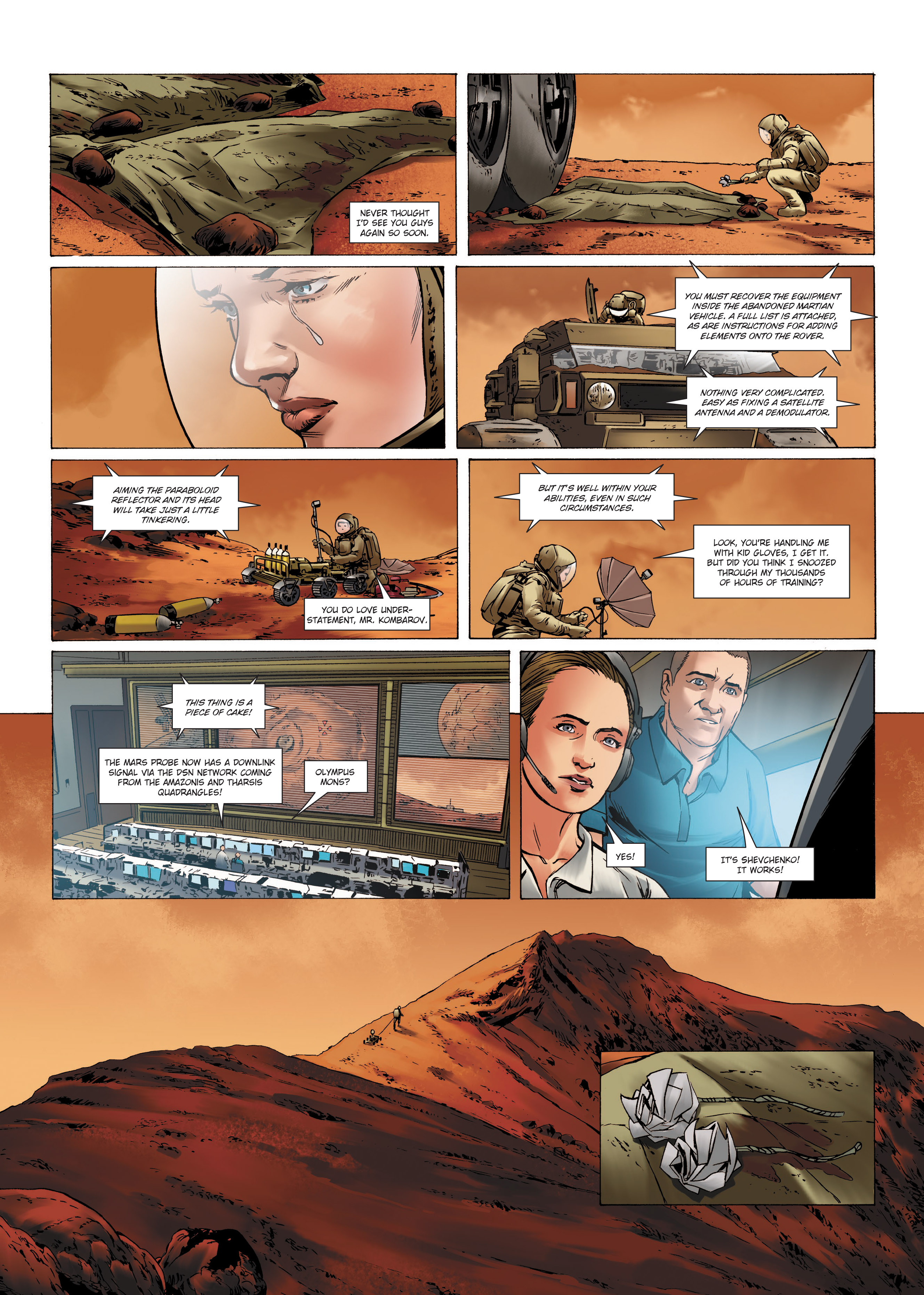 Read online Olympus Mons Vol. 1: Anomaly One comic -  Issue #4 - 17
