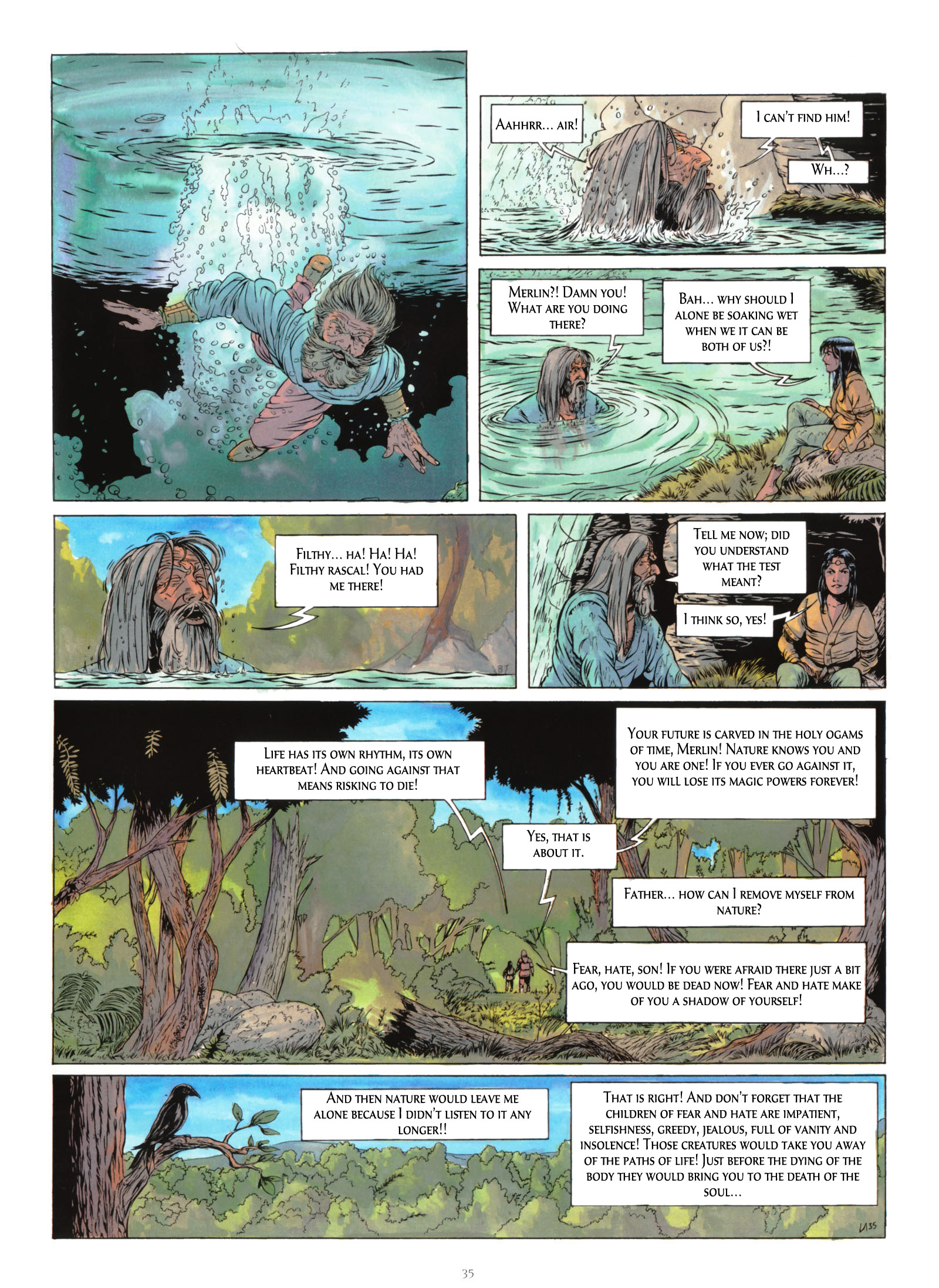 Read online Merlijn comic -  Issue #1 - 35