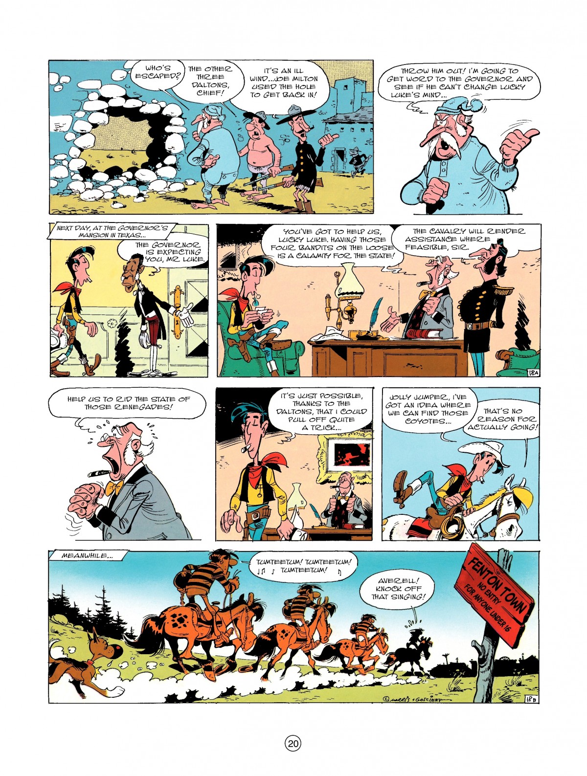 Read online A Lucky Luke Adventure comic -  Issue #3 - 22