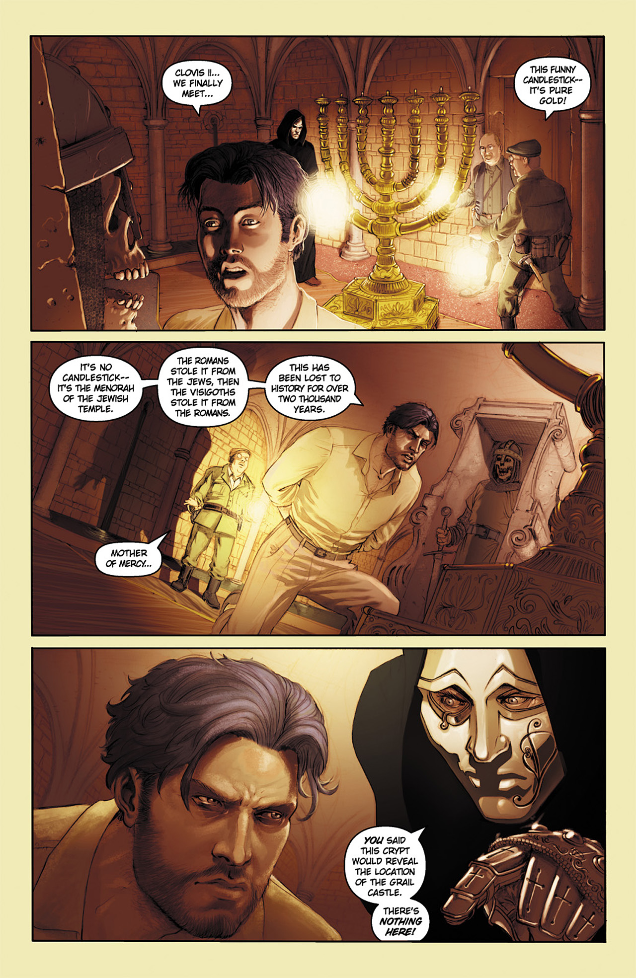 Read online Rex Mundi (2006) comic -  Issue # TPB 5 - 56