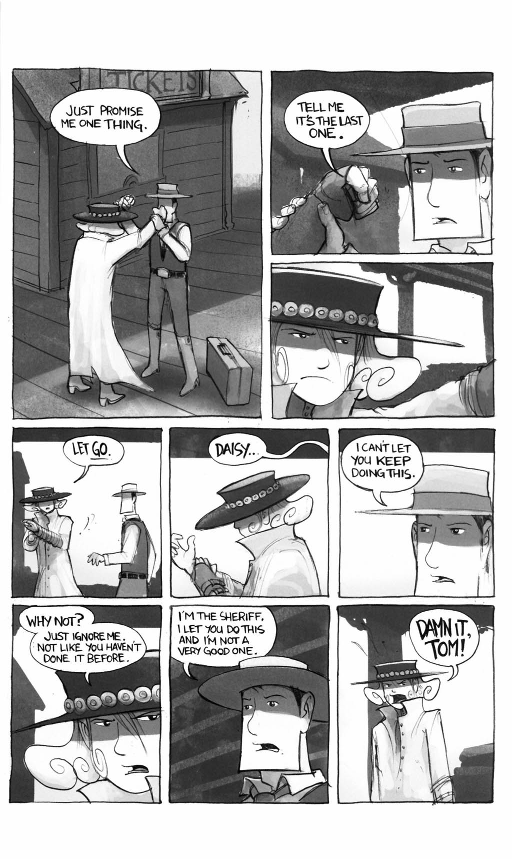 Read online Daisy Kutter: The Last Train comic -  Issue #3 - 9