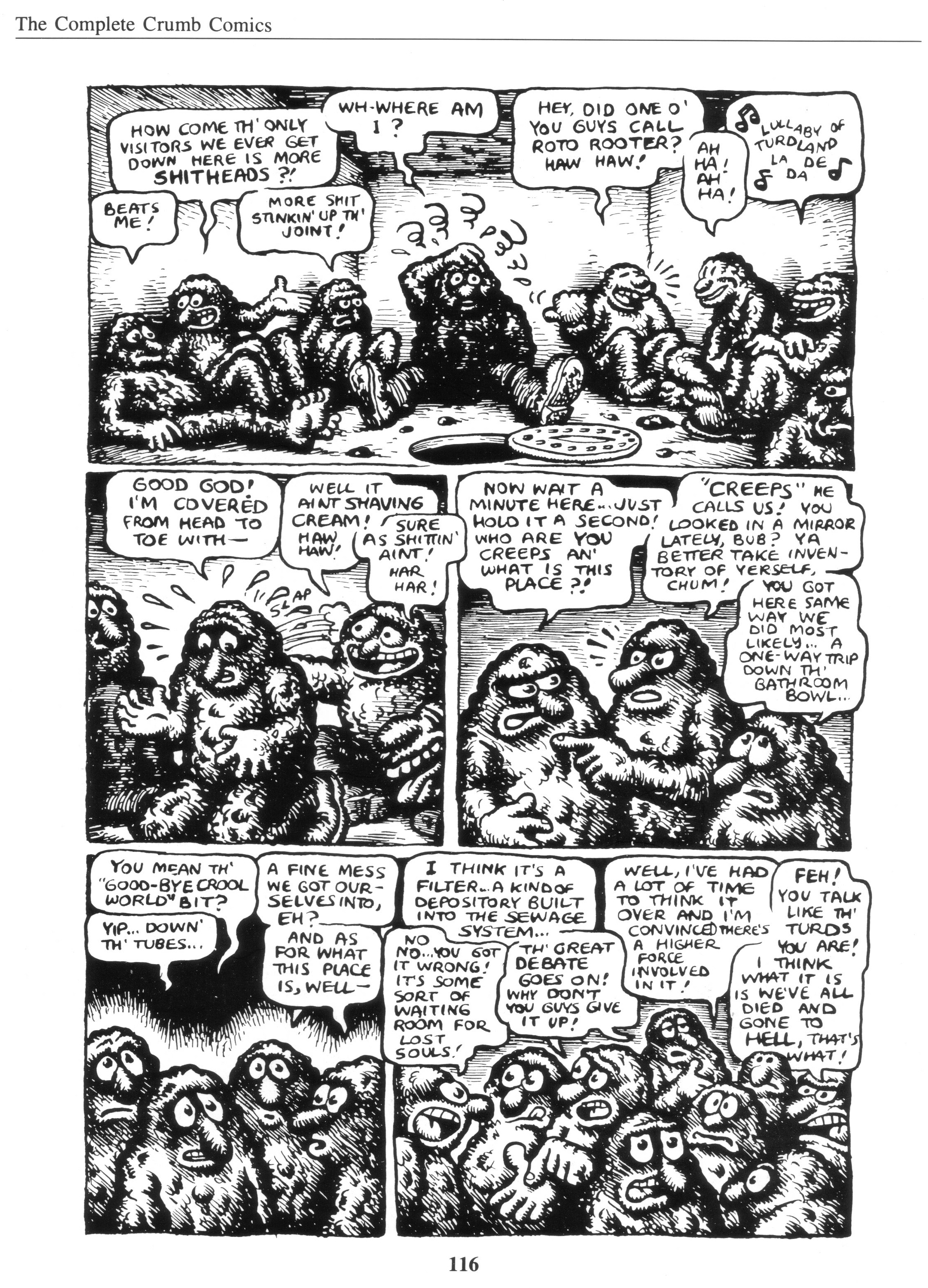 Read online The Complete Crumb Comics comic -  Issue # TPB 7 - 124