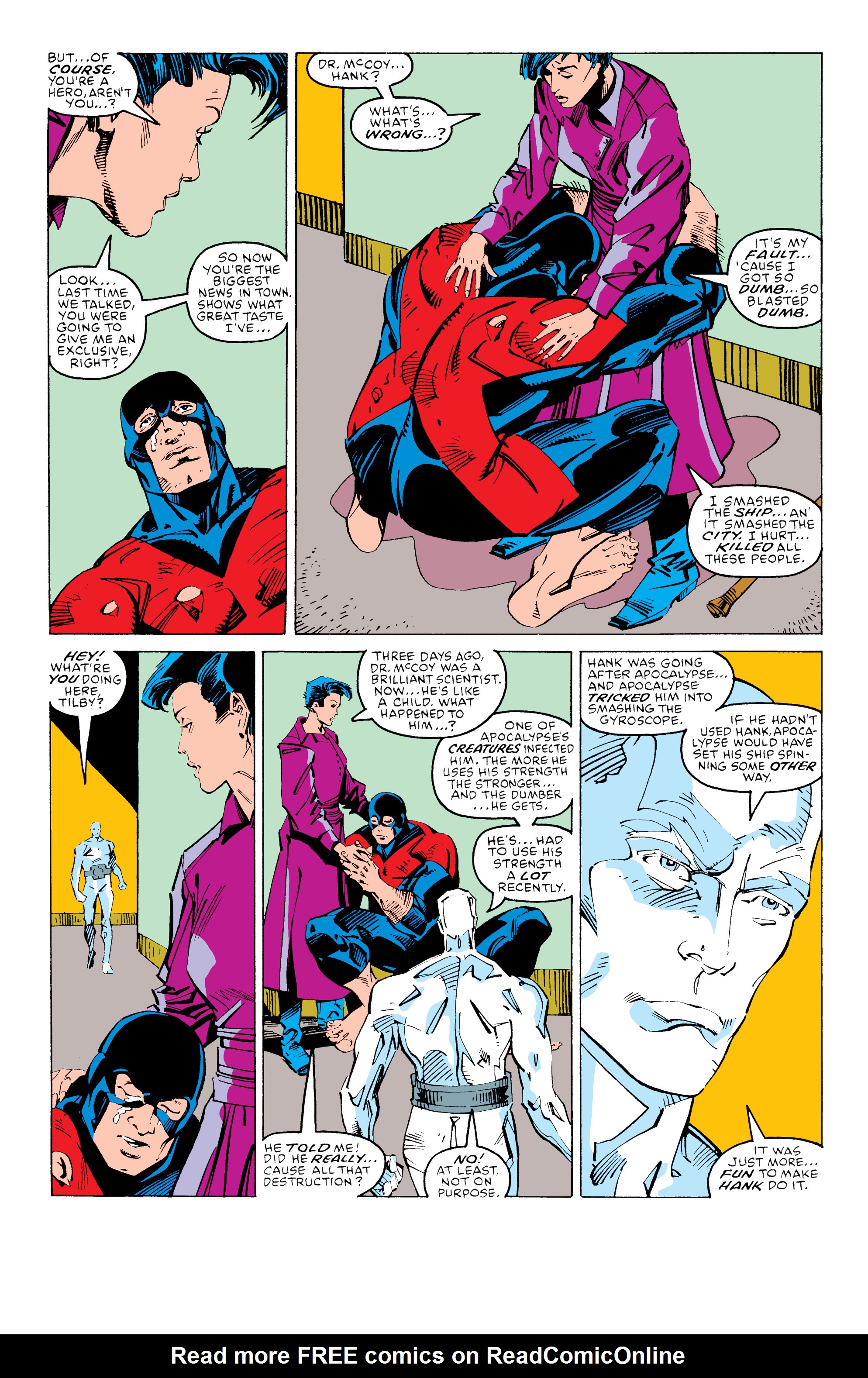 Read online X-Men Milestones: Fall of the Mutants comic -  Issue # TPB (Part 3) - 59