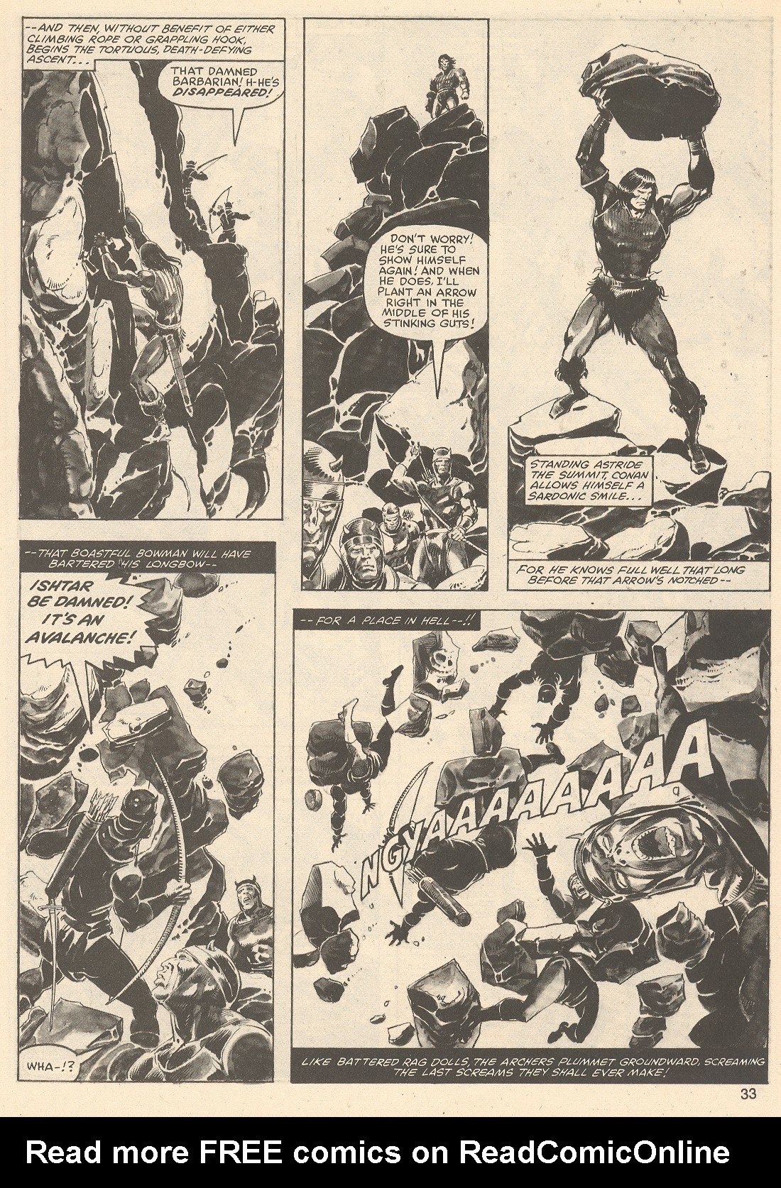 Read online The Savage Sword Of Conan comic -  Issue #76 - 33