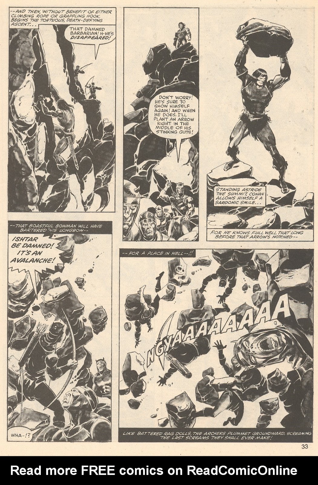 The Savage Sword Of Conan issue 76 - Page 33