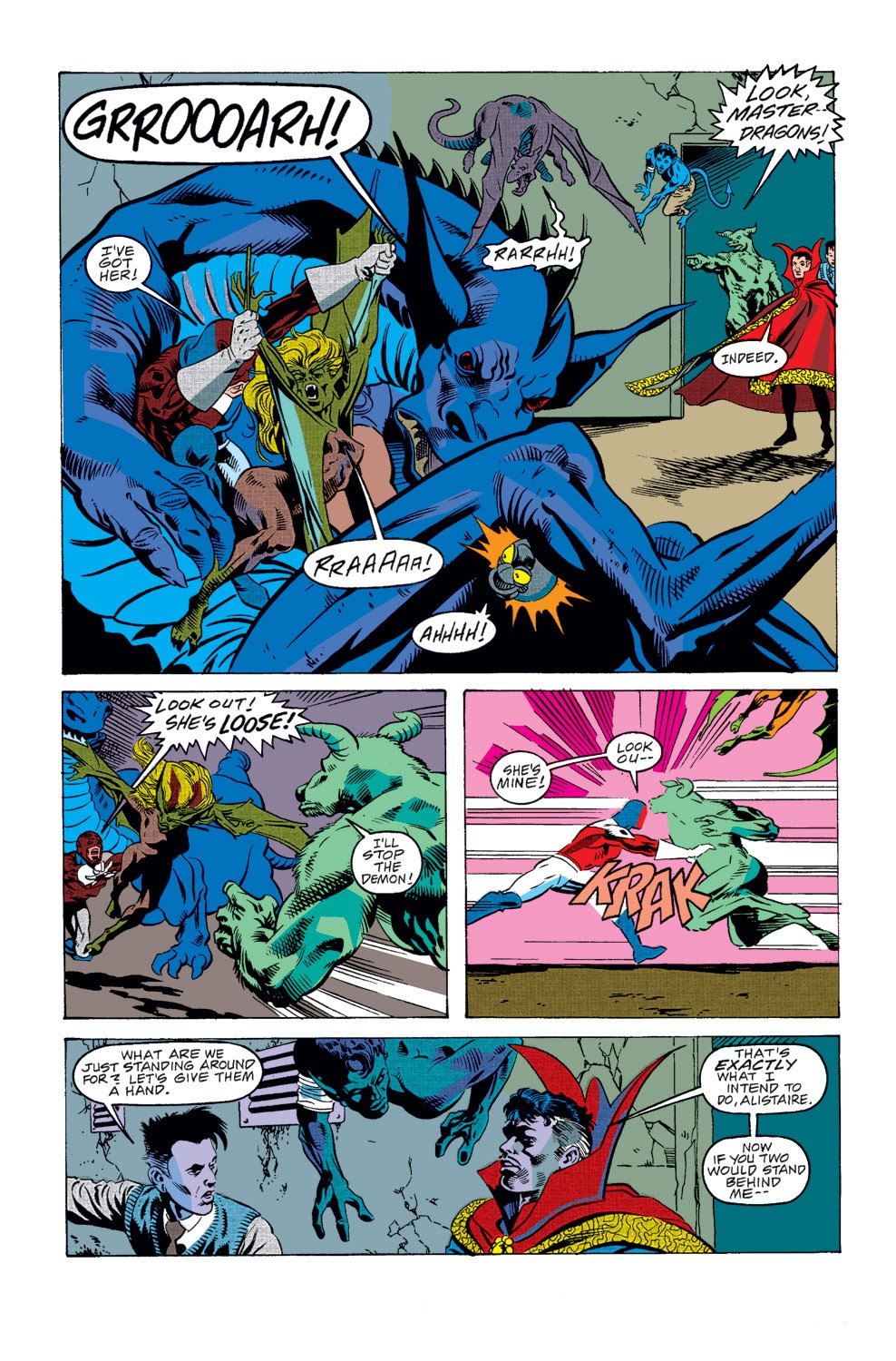 Read online Excalibur (1988) comic -  Issue #30 - 20