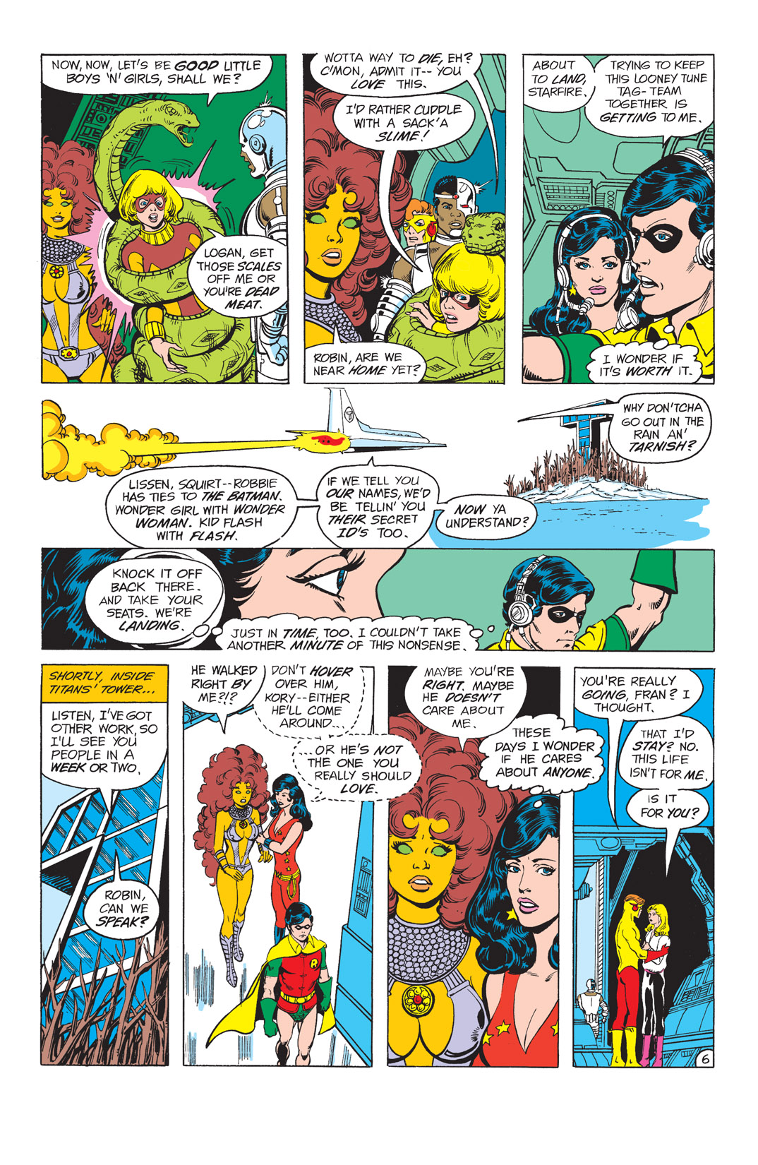 Read online The New Teen Titans (1980) comic -  Issue #32 - 7