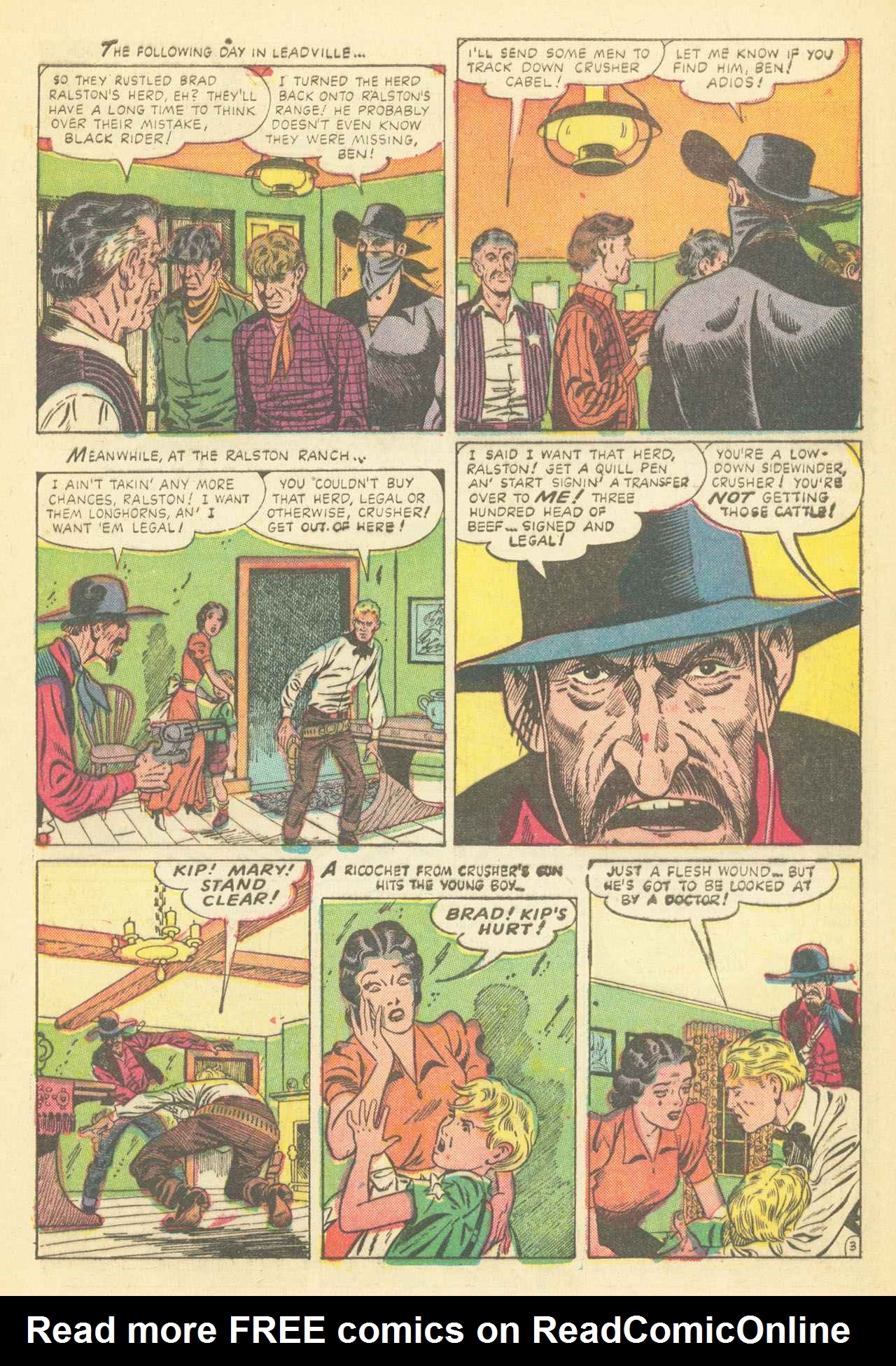 Read online Western Tales of Black Rider comic -  Issue #30 - 29
