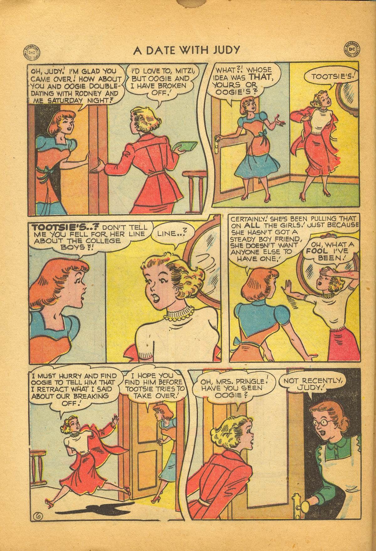 Read online A Date with Judy comic -  Issue #17 - 46