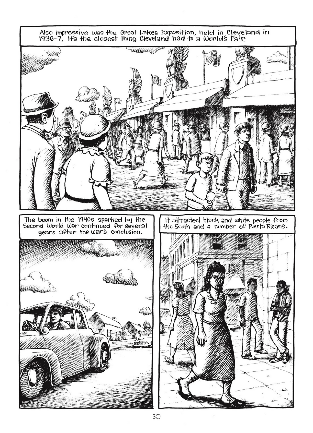 Read online Harvey Pekar's Cleveland comic -  Issue # TPB - 31