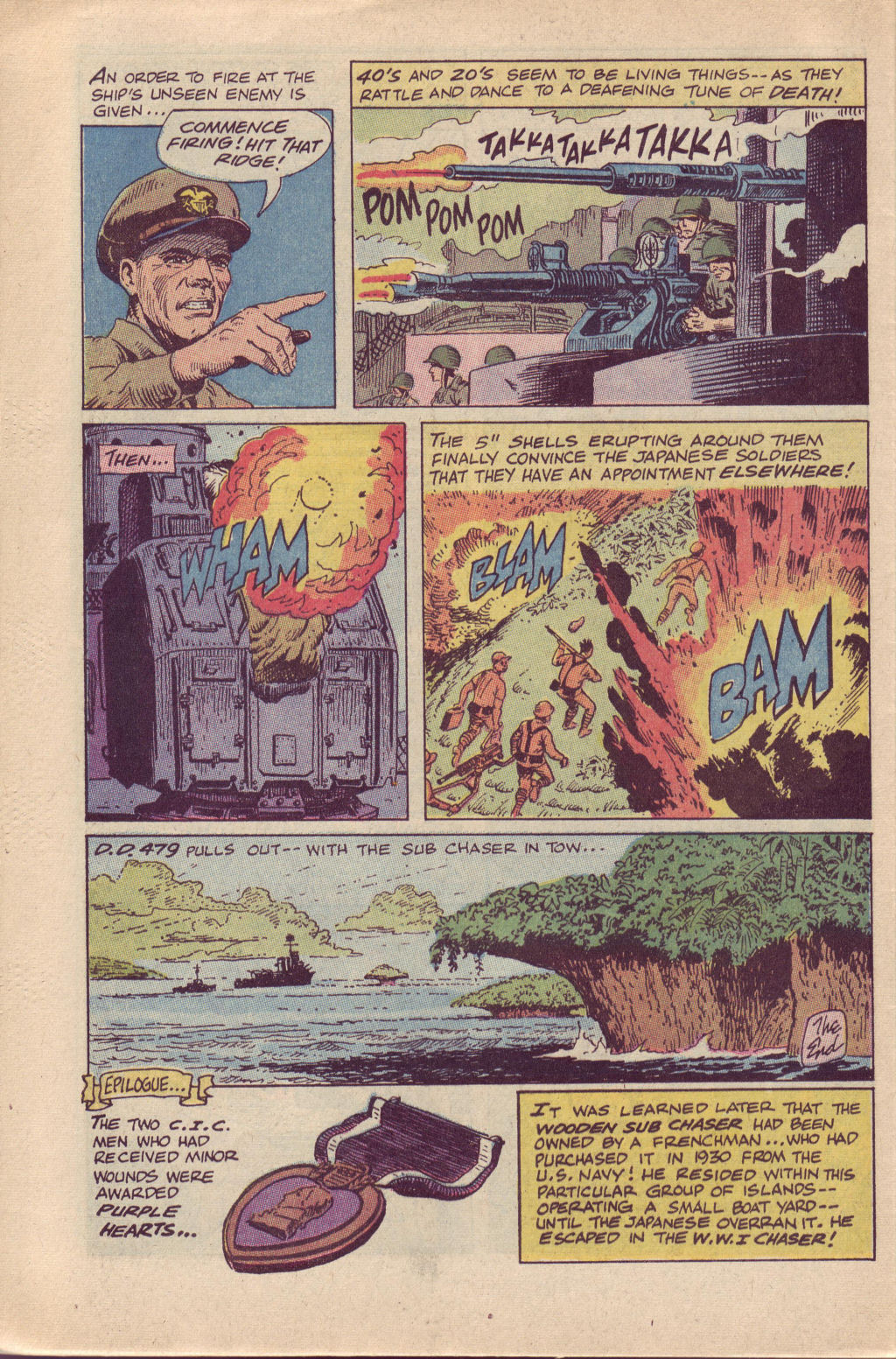 Read online Star Spangled War Stories (1952) comic -  Issue #153 - 32