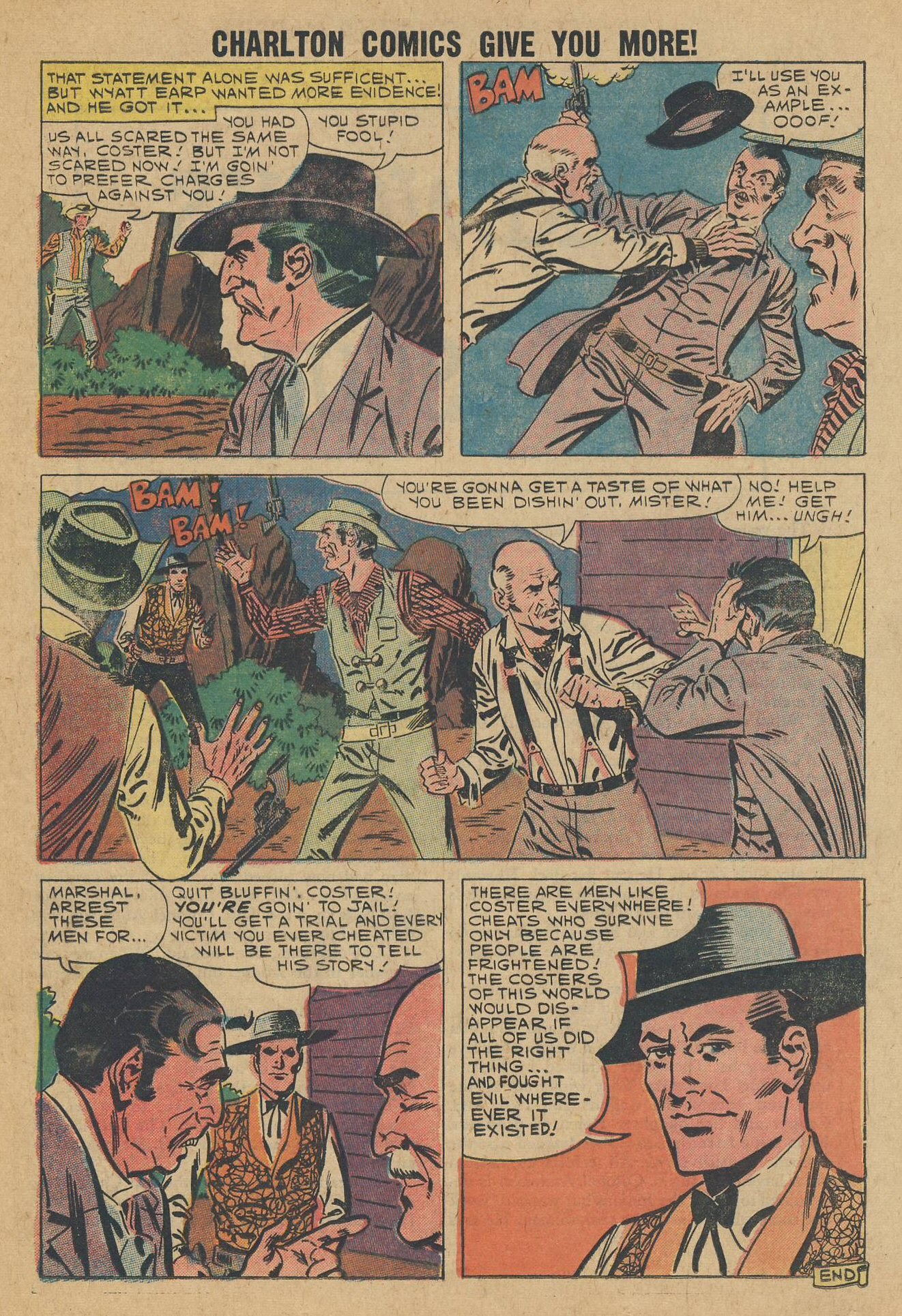 Read online Wyatt Earp Frontier Marshal comic -  Issue #33 - 25