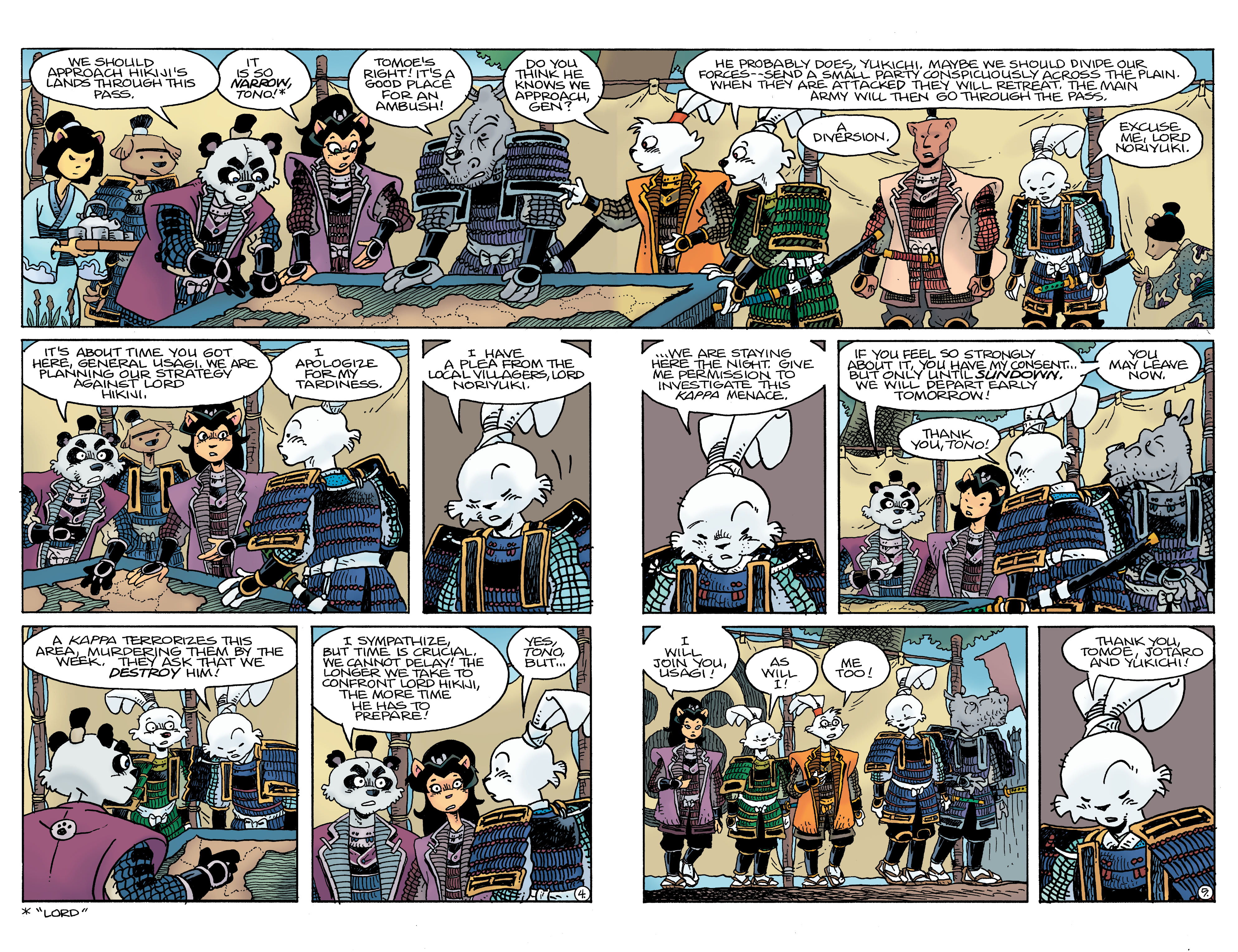 Read online Teenage Mutant Ninja Turtles/Usagi Yojimbo: WhereWhen comic -  Issue #1 - 6
