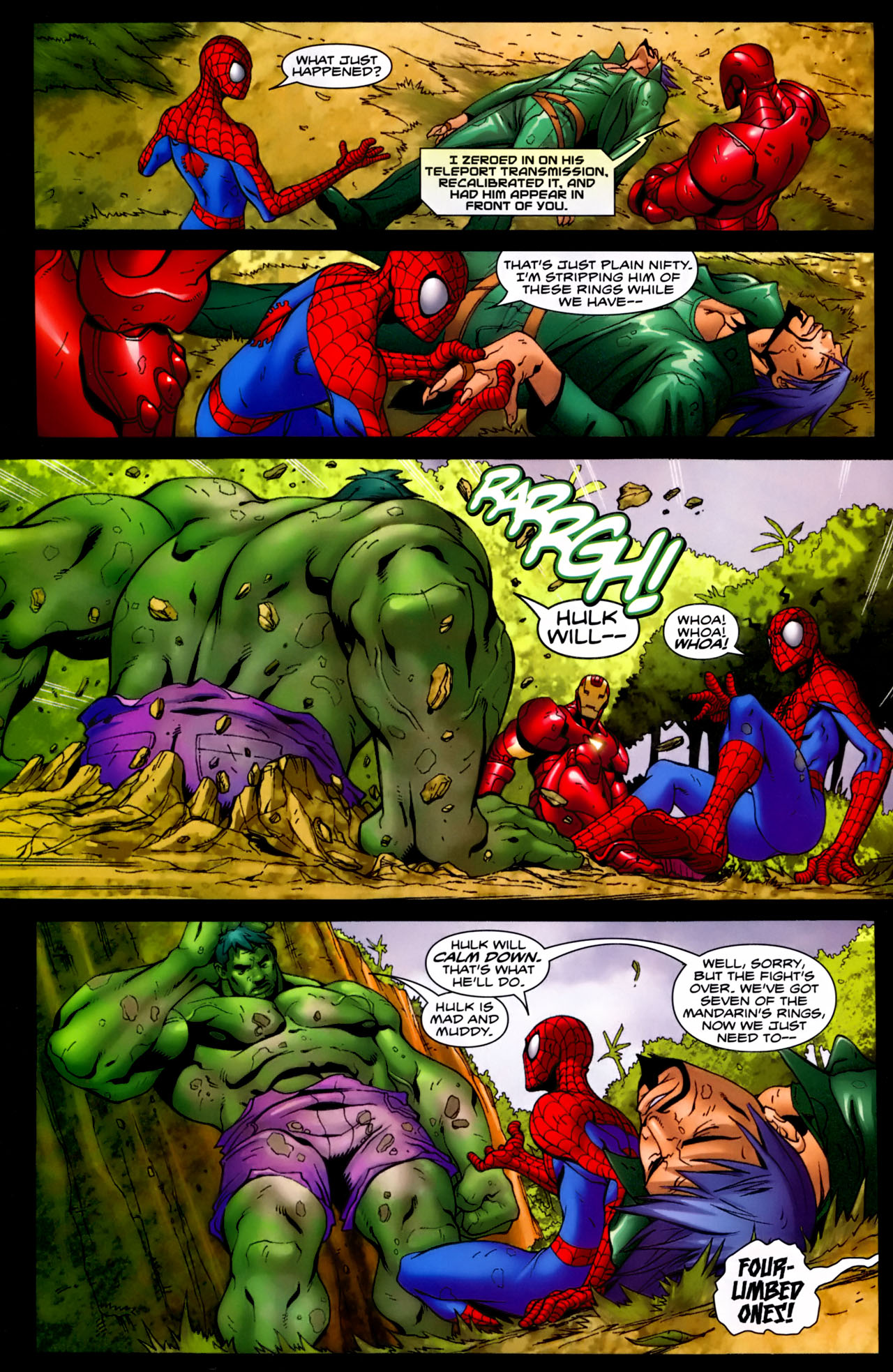Read online Marvel Adventures: Iron Man, Hulk, and Spider-Man comic -  Issue # Full - 32