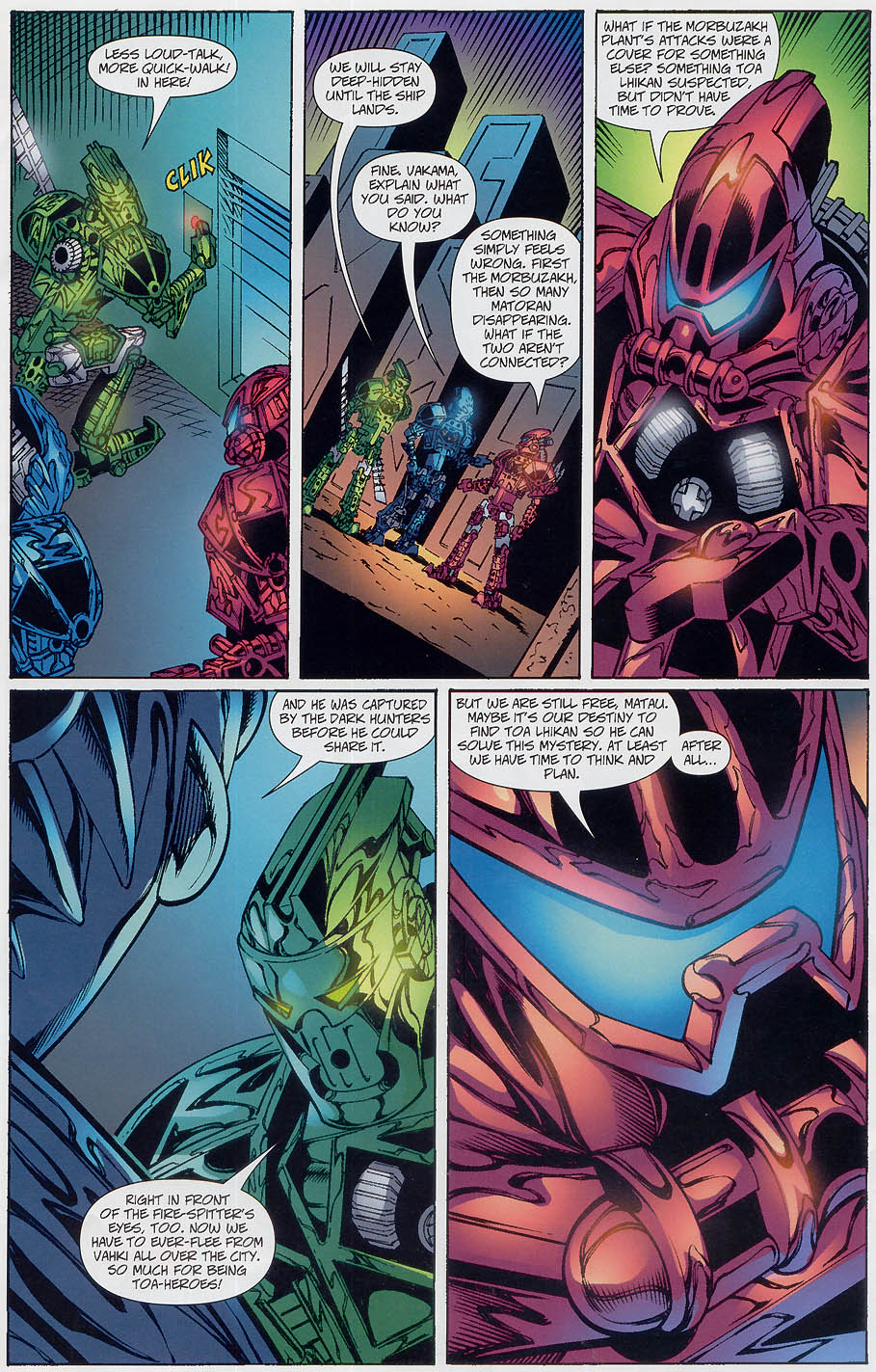 Read online Bionicle comic -  Issue #19 - 13