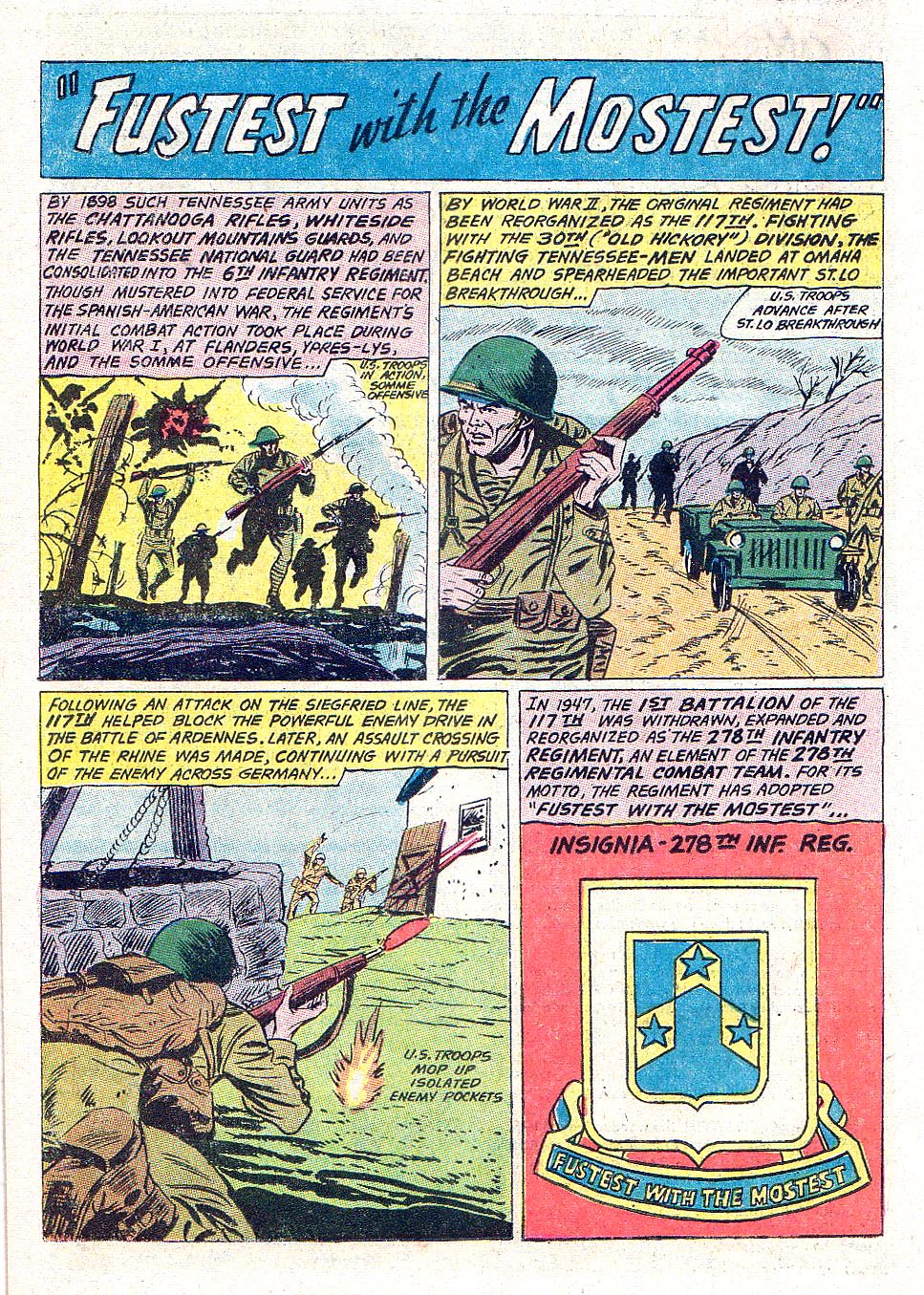 Read online Our Army at War (1952) comic -  Issue #173 - 22
