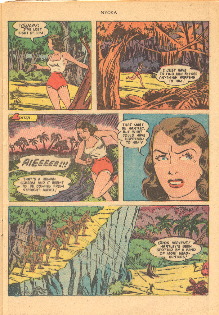 Read online Nyoka the Jungle Girl (1945) comic -  Issue #77 - 13