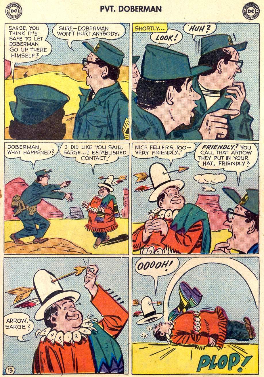 Read online Sgt. Bilko's Pvt. Doberman comic -  Issue #6 - 17