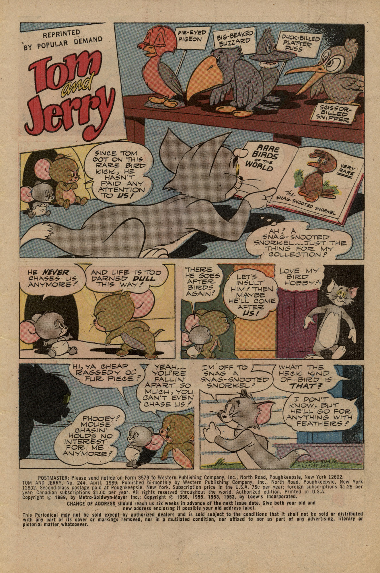 Read online Tom and Jerry comic -  Issue #244 - 3