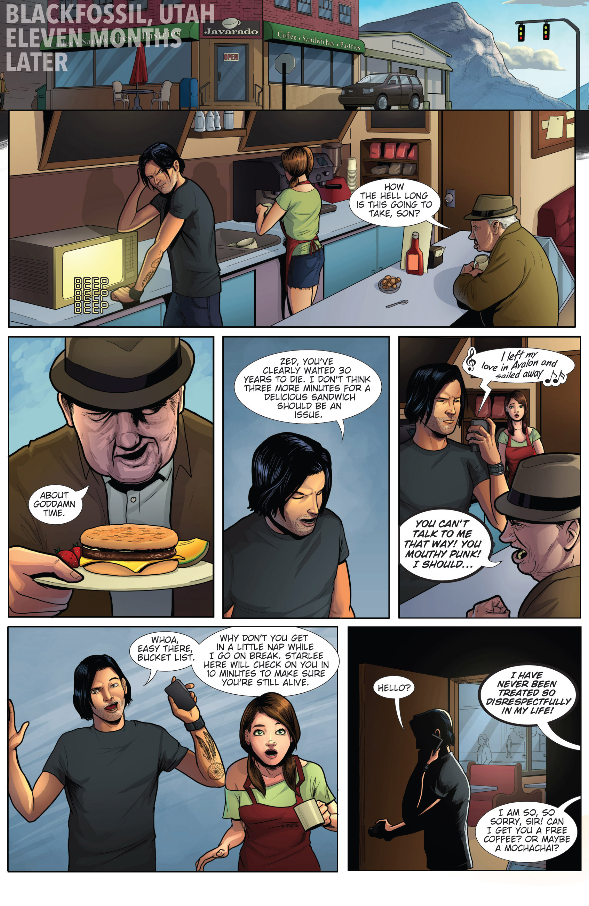 Read online Voracious comic -  Issue #1 - 7