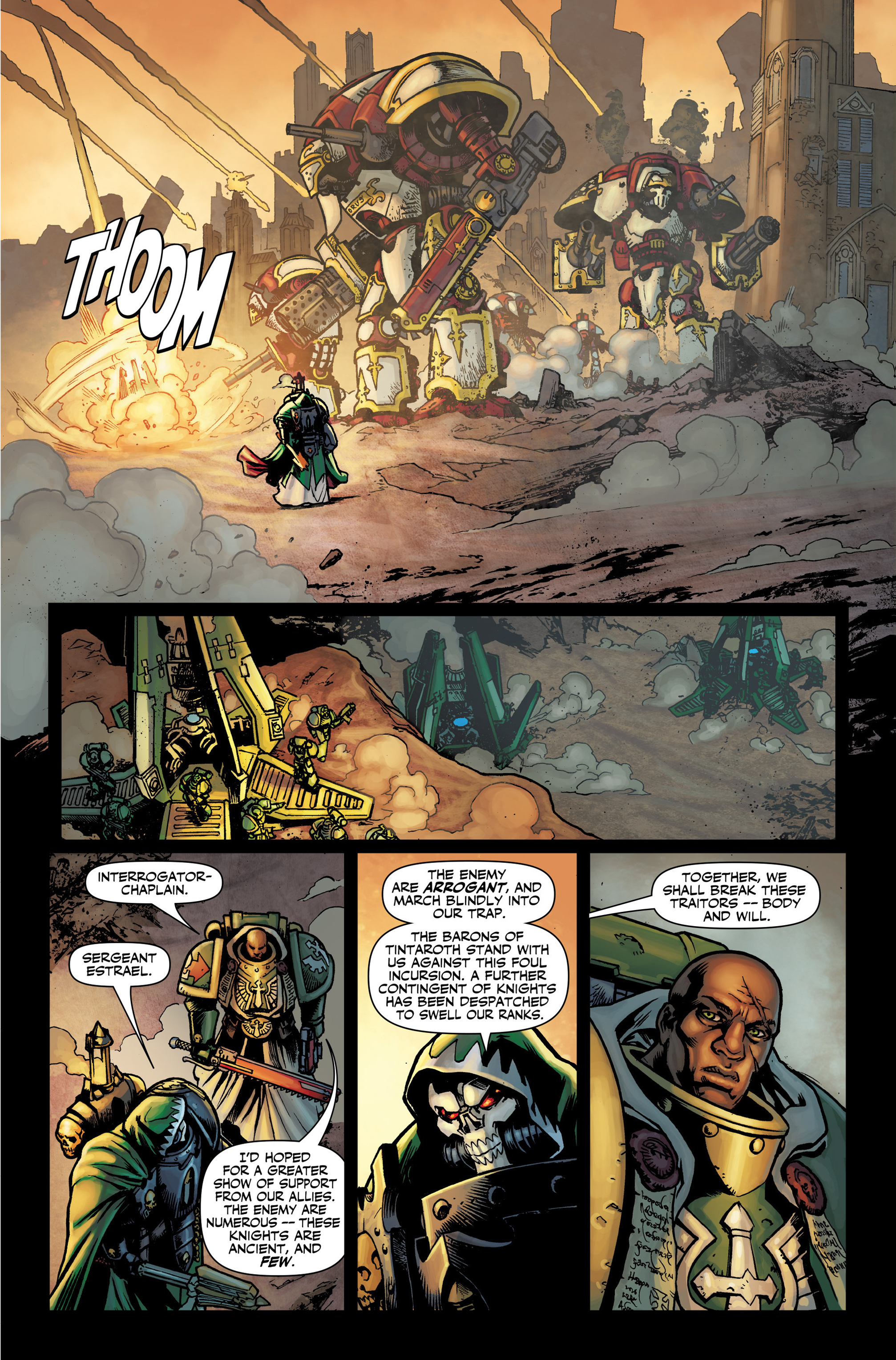 Read online Warhammer 40,000: Will of Iron comic -  Issue #4 - 9