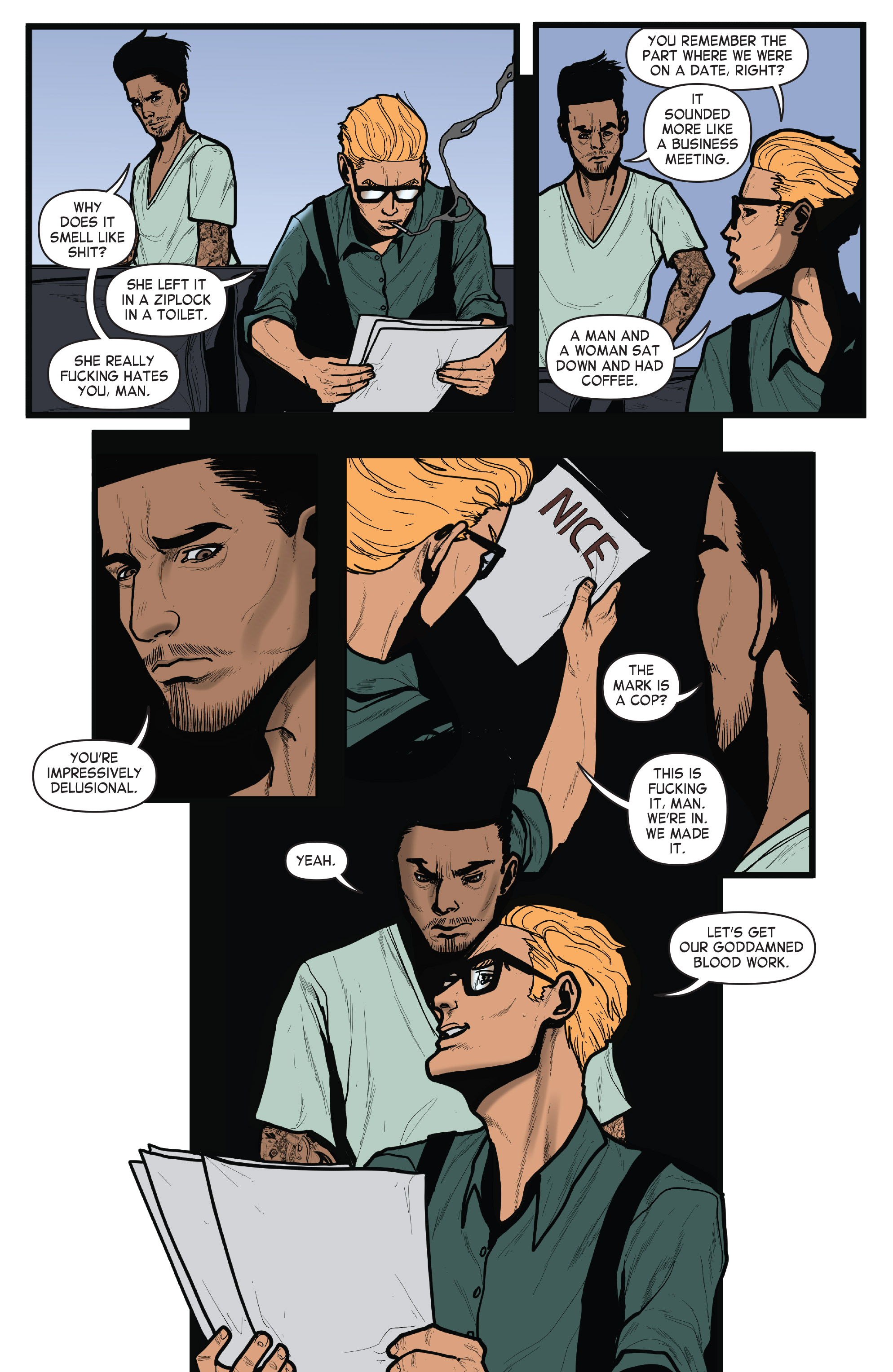 Read online Nice comic -  Issue #3 - 12