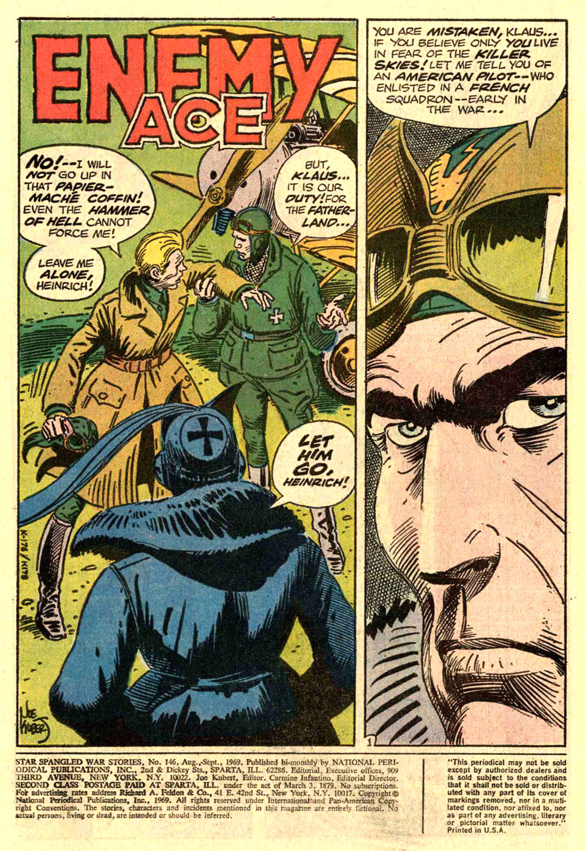 Read online Star Spangled War Stories (1952) comic -  Issue #146 - 3