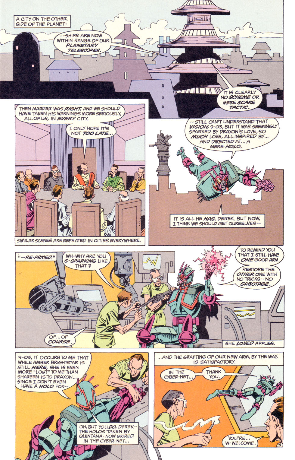 Read online Electric Warrior comic -  Issue #16 - 7