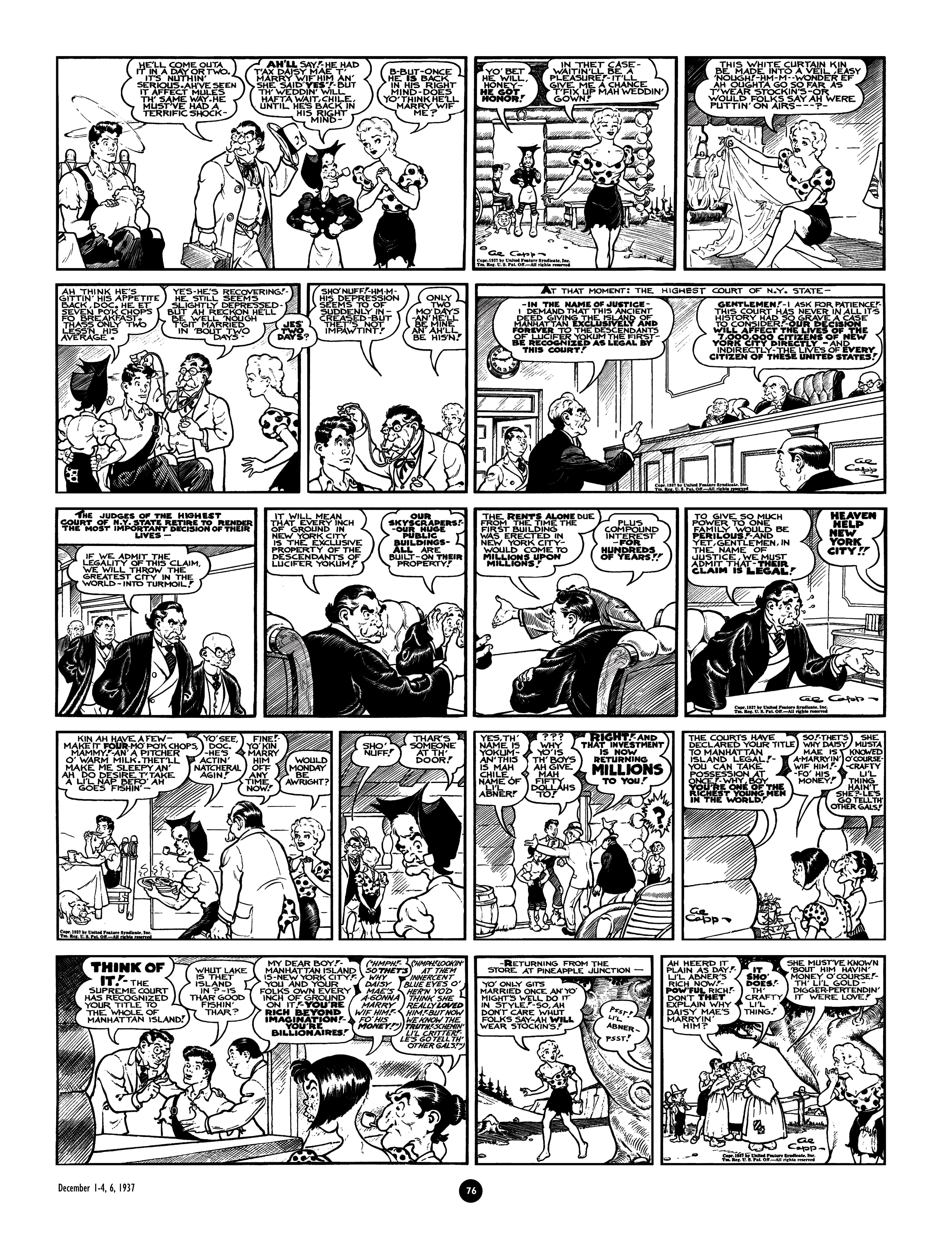 Read online Al Capp's Li'l Abner Complete Daily & Color Sunday Comics comic -  Issue # TPB 2 (Part 1) - 77