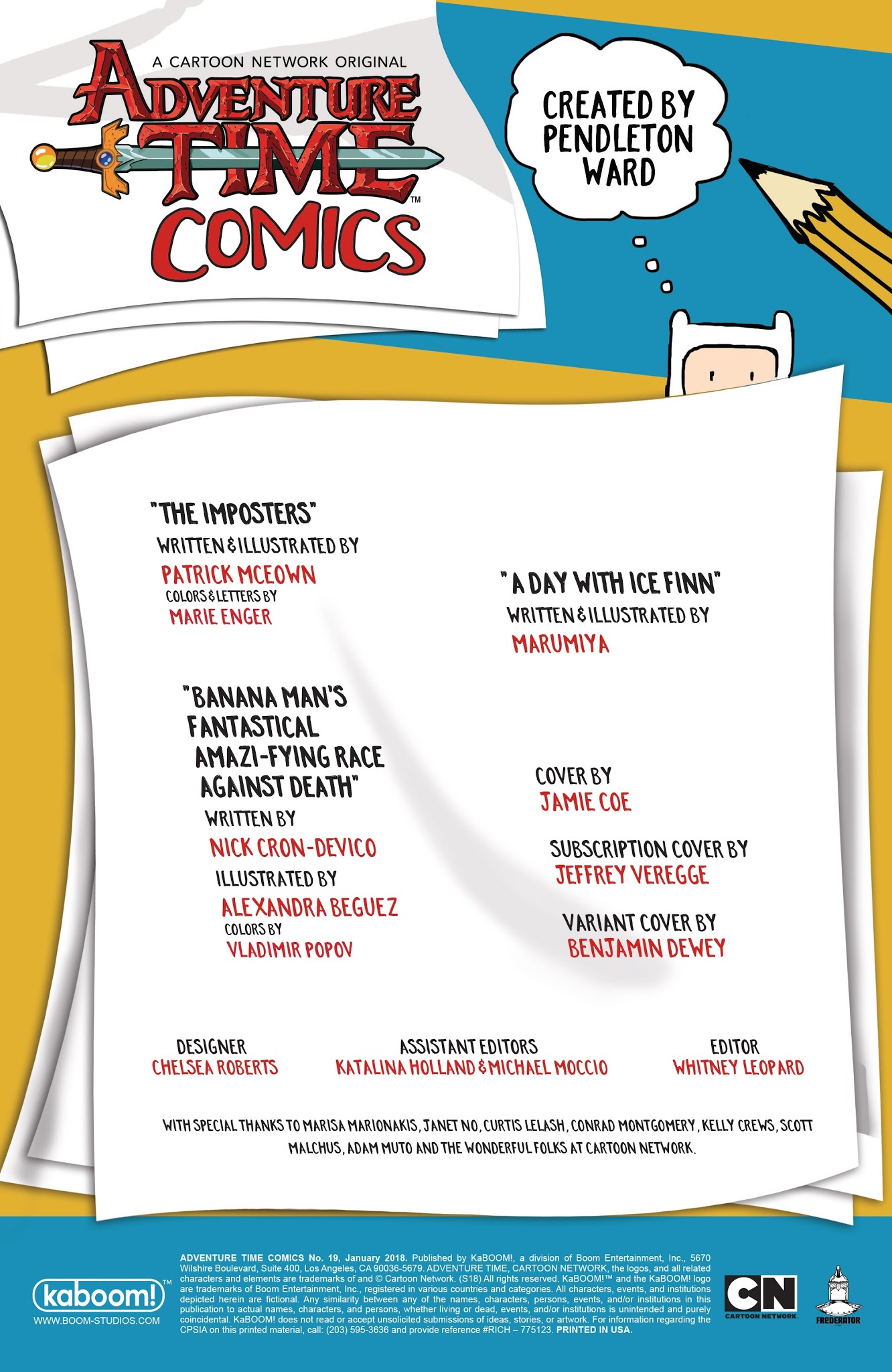 Read online Adventure Time Comics comic -  Issue #19 - 2