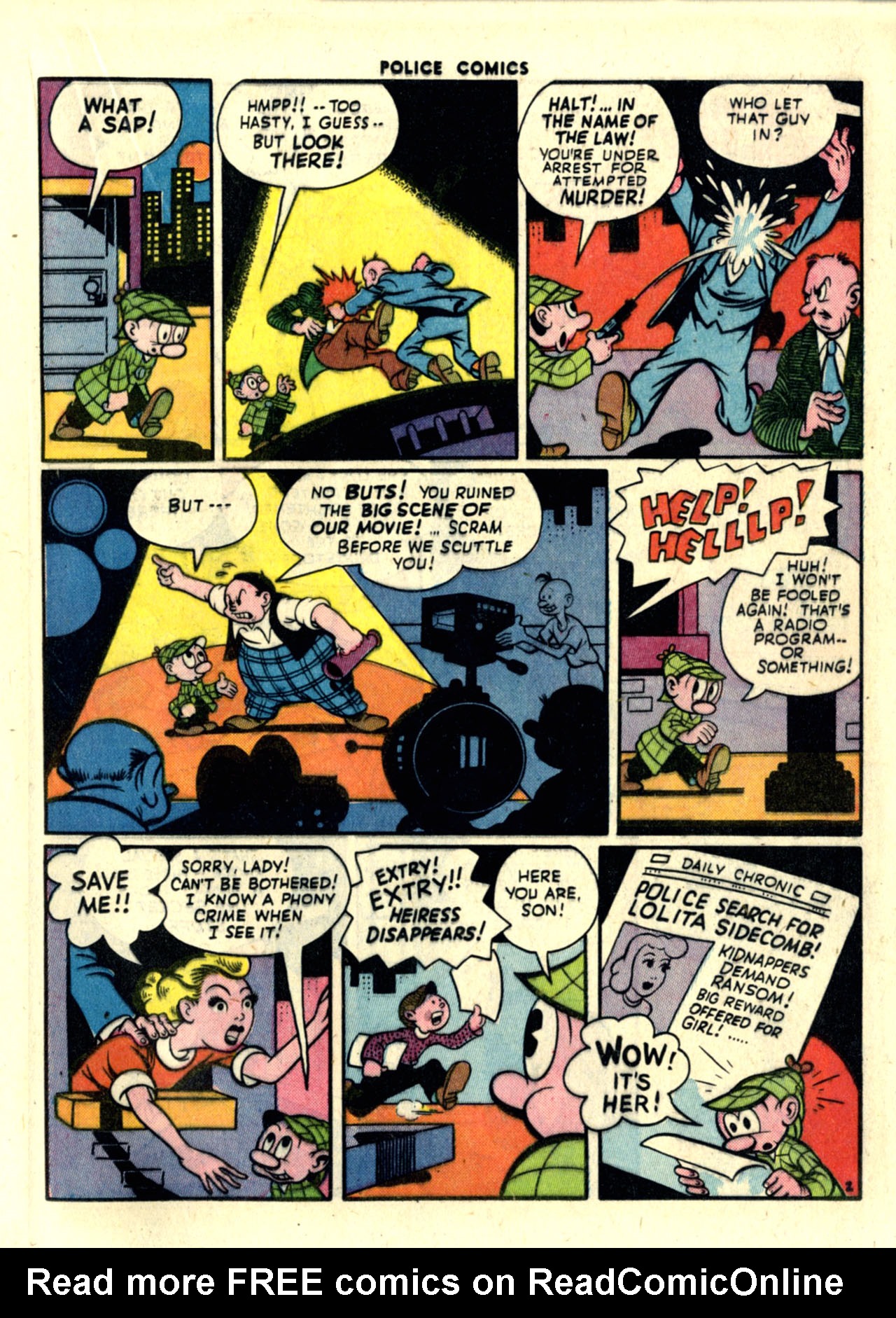 Read online Police Comics comic -  Issue #29 - 25