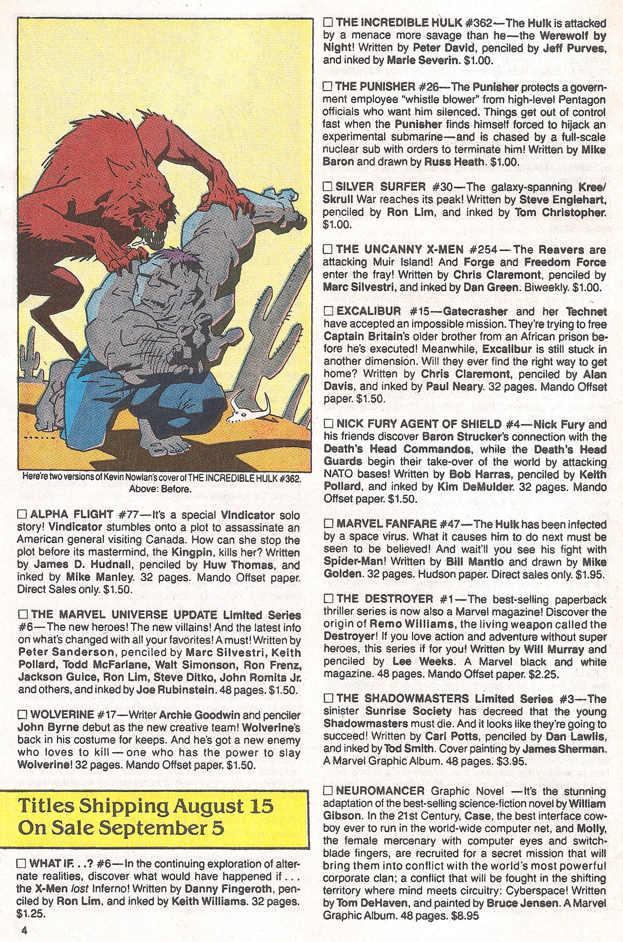 Read online Marvel Age comic -  Issue #80 - 6
