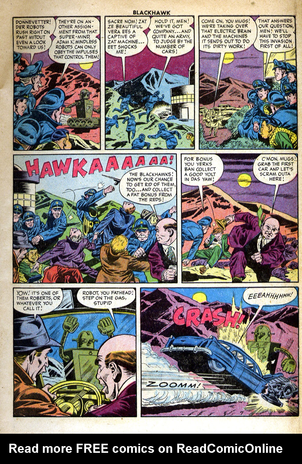 Read online Blackhawk (1957) comic -  Issue #102 - 9