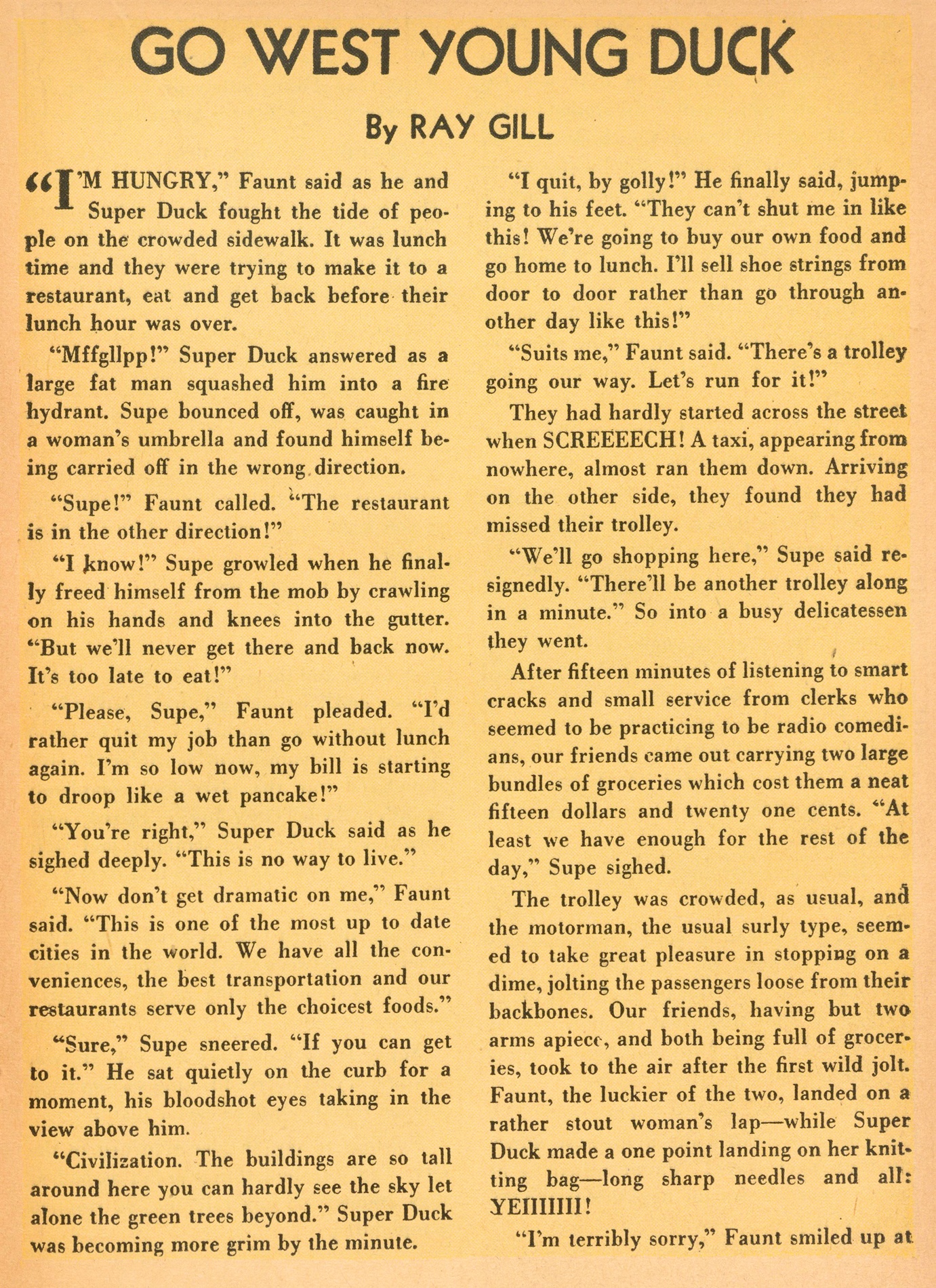 Read online Super Duck Comics comic -  Issue #24 - 31