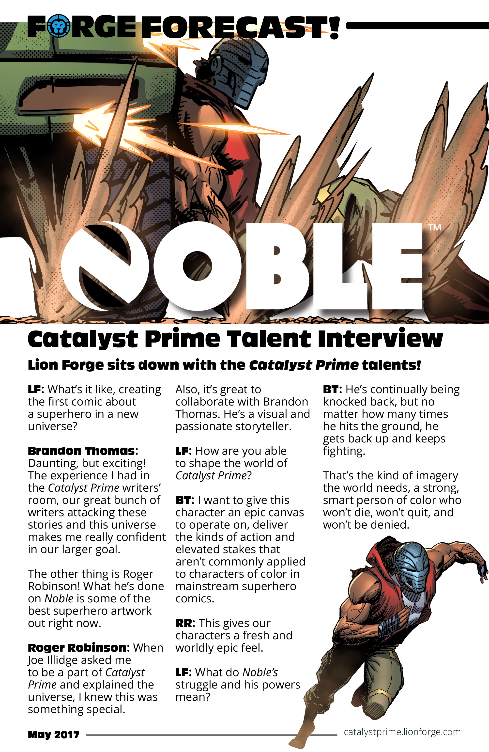 Read online Noble comic -  Issue #1 - 26