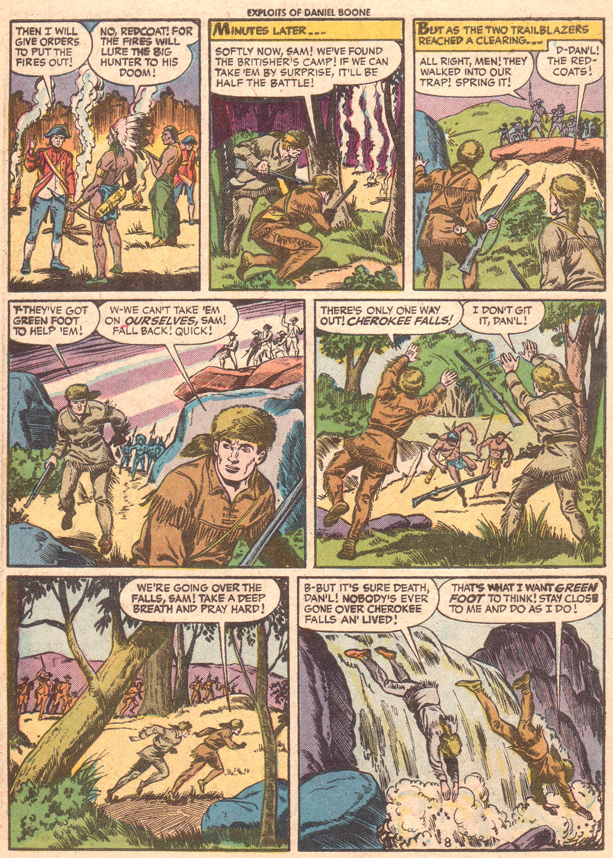 Read online Exploits of Daniel Boone comic -  Issue #5 - 10