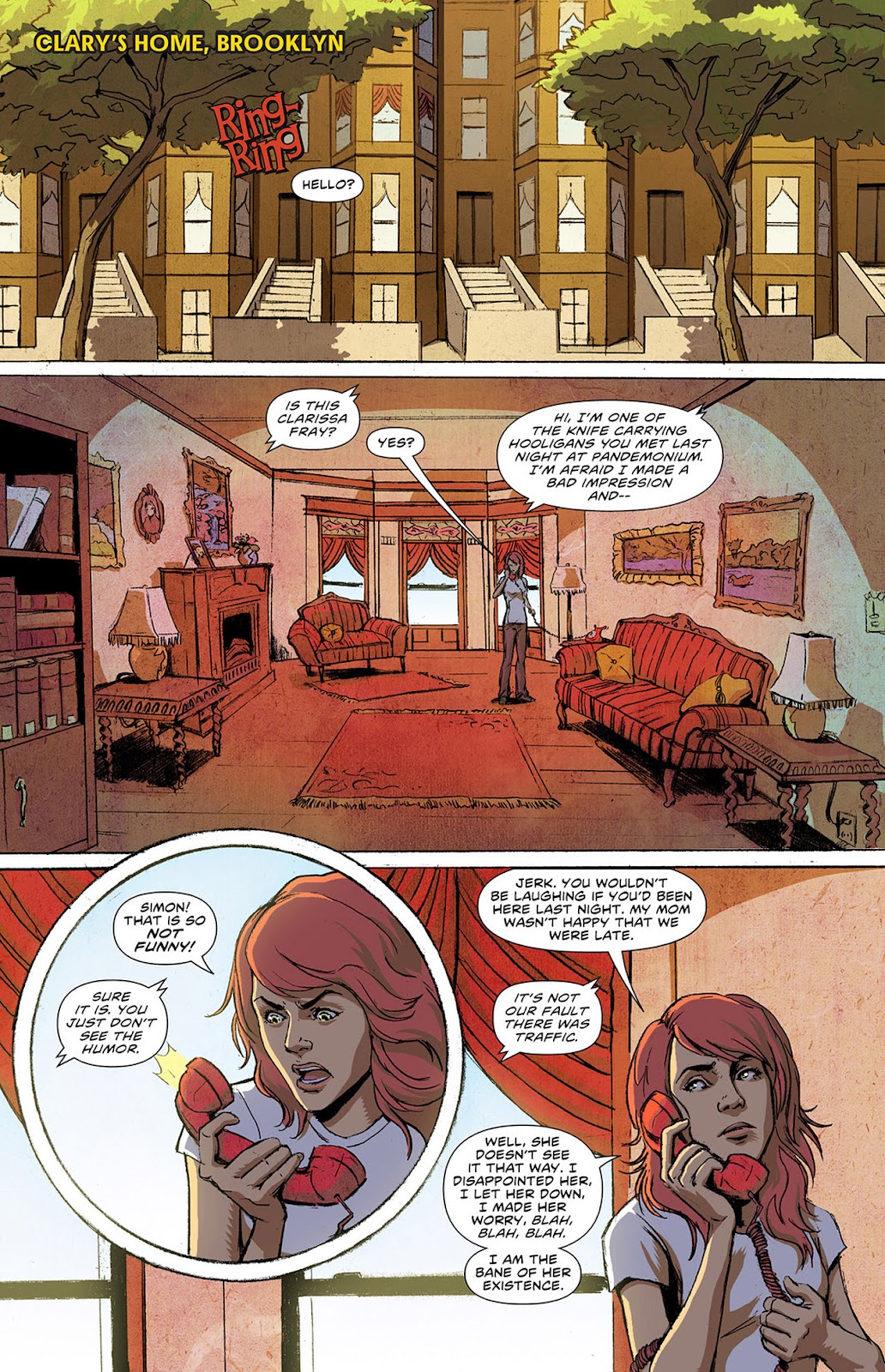 The Mortal Instruments: City of Bones issue 1 - Page 12