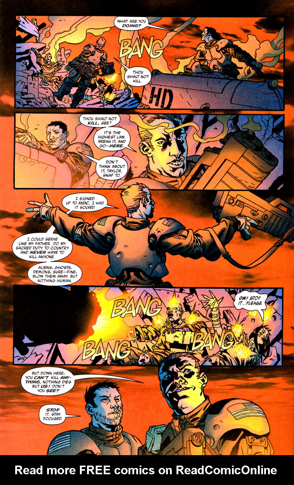 Read online Human Defense Corps comic -  Issue #5 - 13