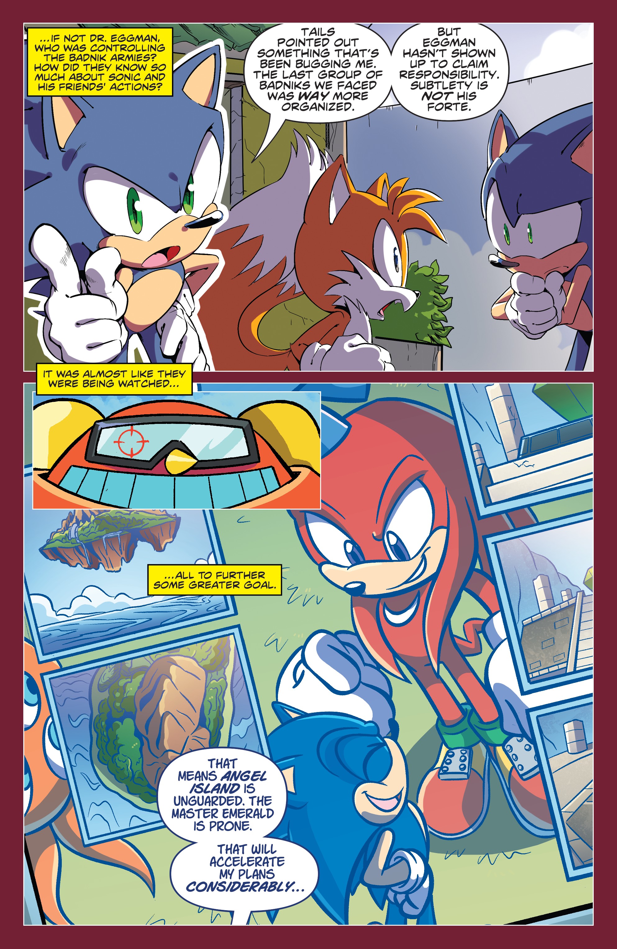 Read online Sonic the Hedgehog: Tangle & Whisper comic -  Issue #0 - 9