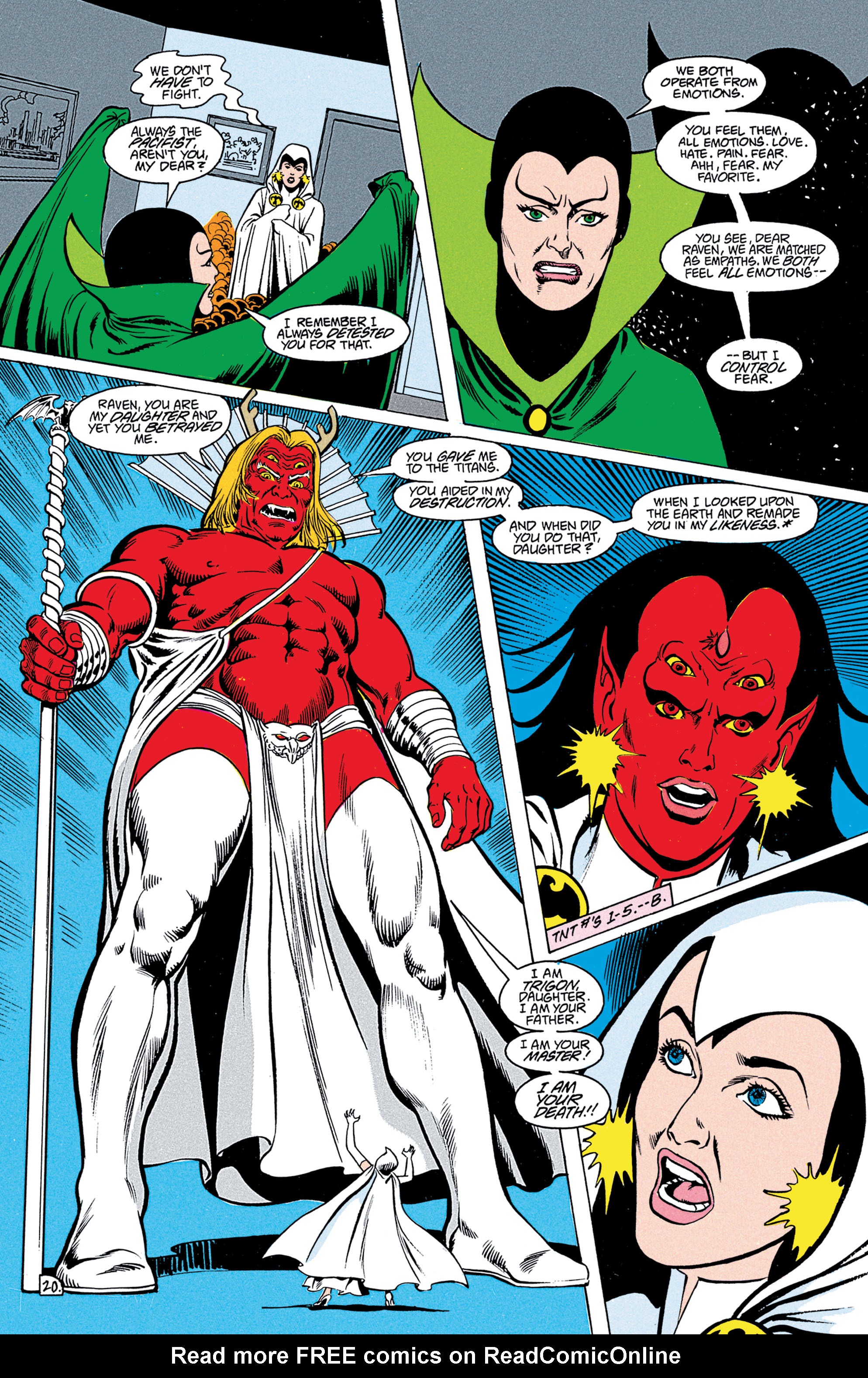 Read online The New Teen Titans (1984) comic -  Issue #43 - 21