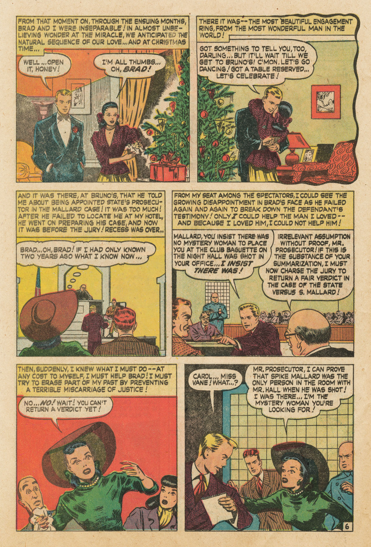 Read online Love Romances comic -  Issue #15 - 8